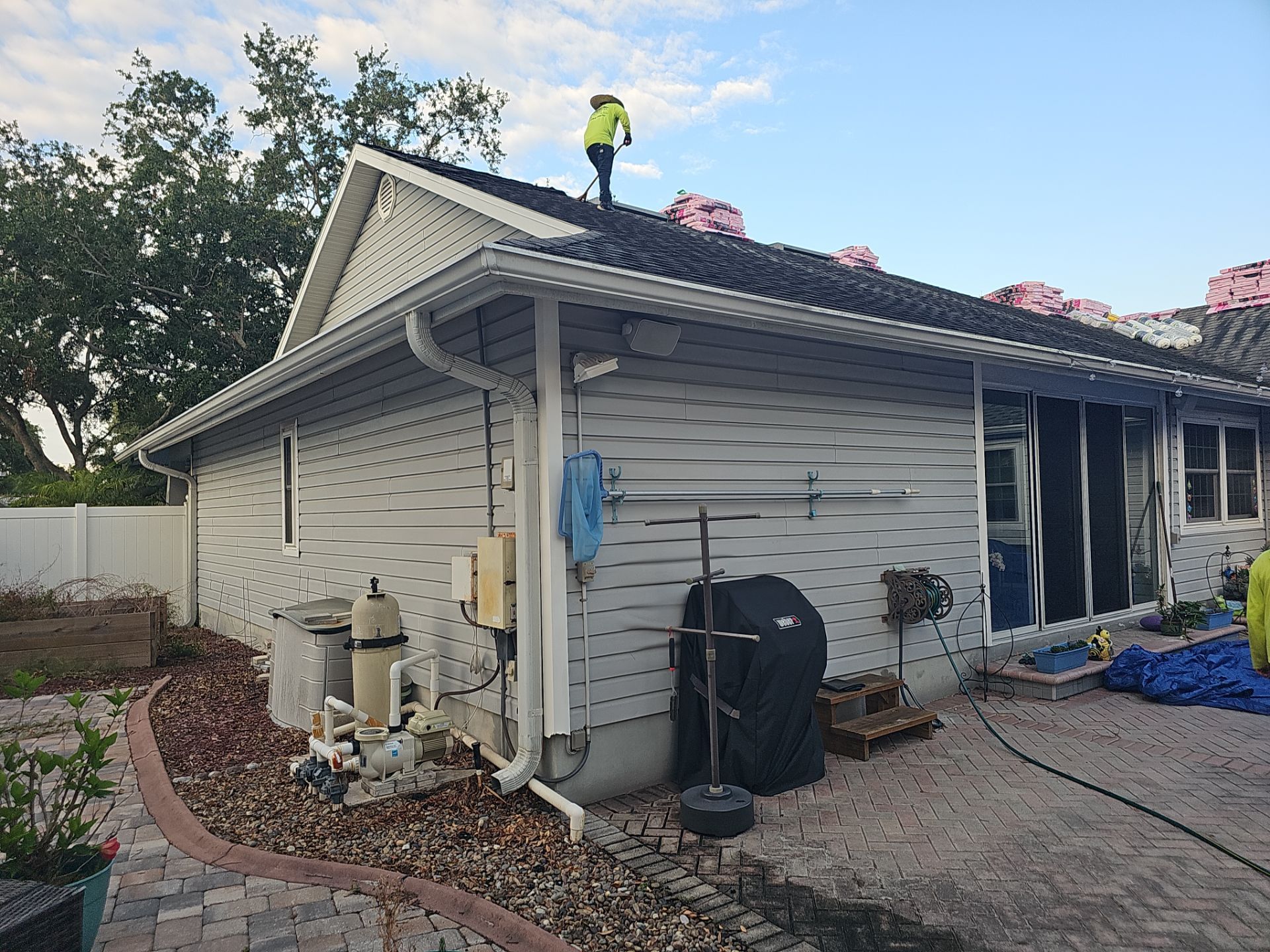 Project in Pinellas Park 33781 by Mitchell Roofing Company LLC 