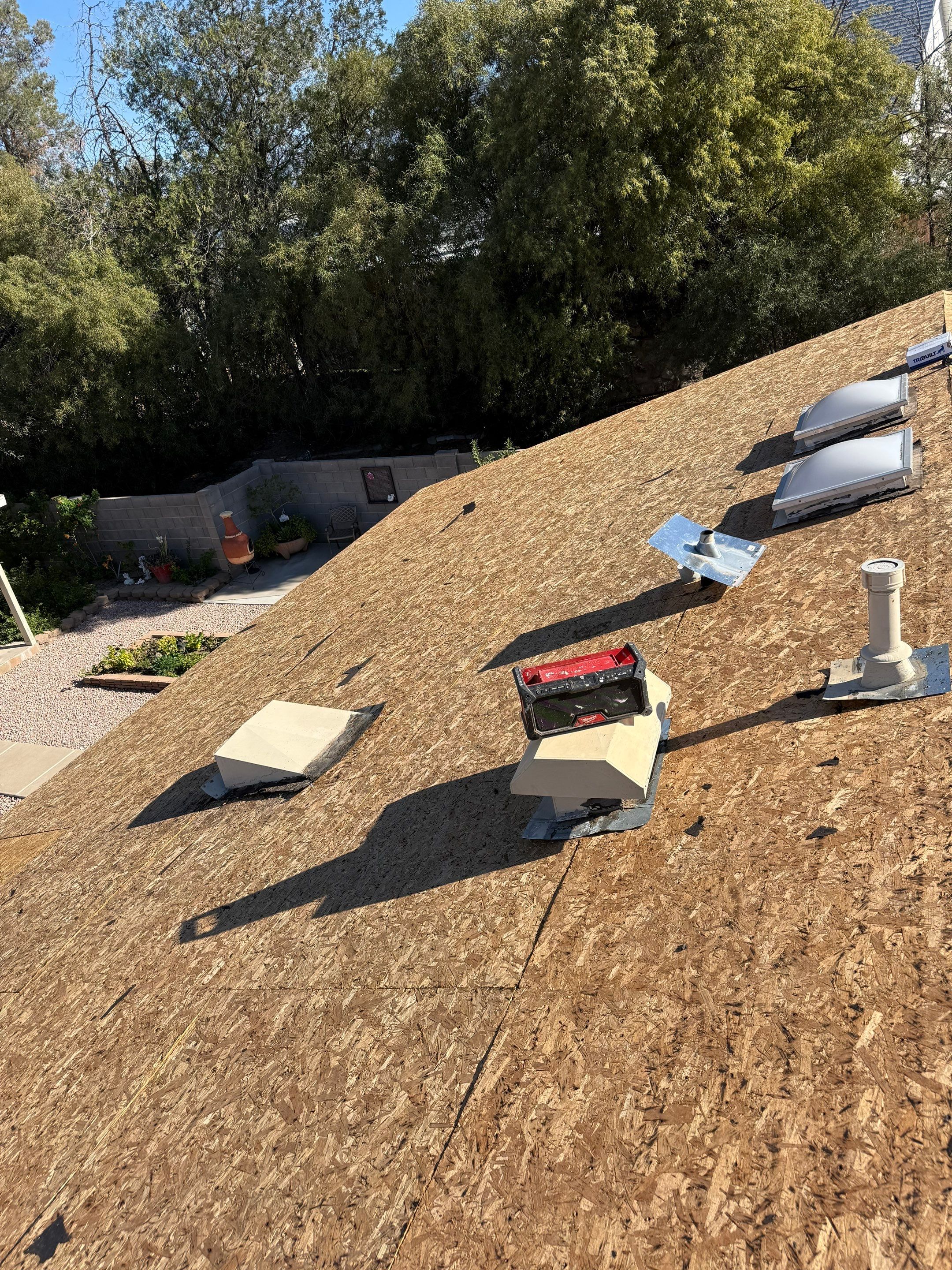 Project in Tucson by West Coast Roofing AZ