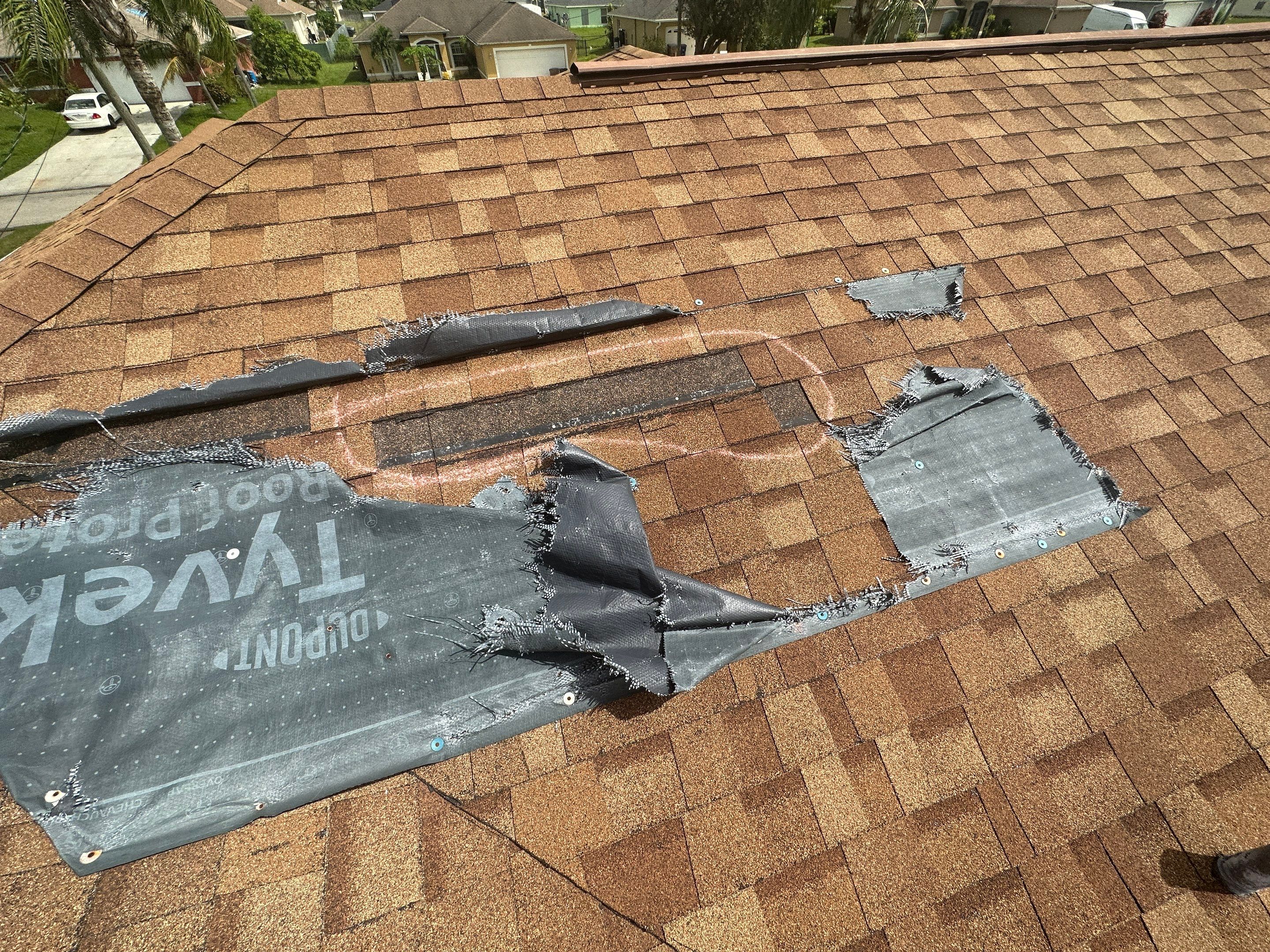 Roof Damage Claim in Lehigh Acres by FLAPA & KeyStone