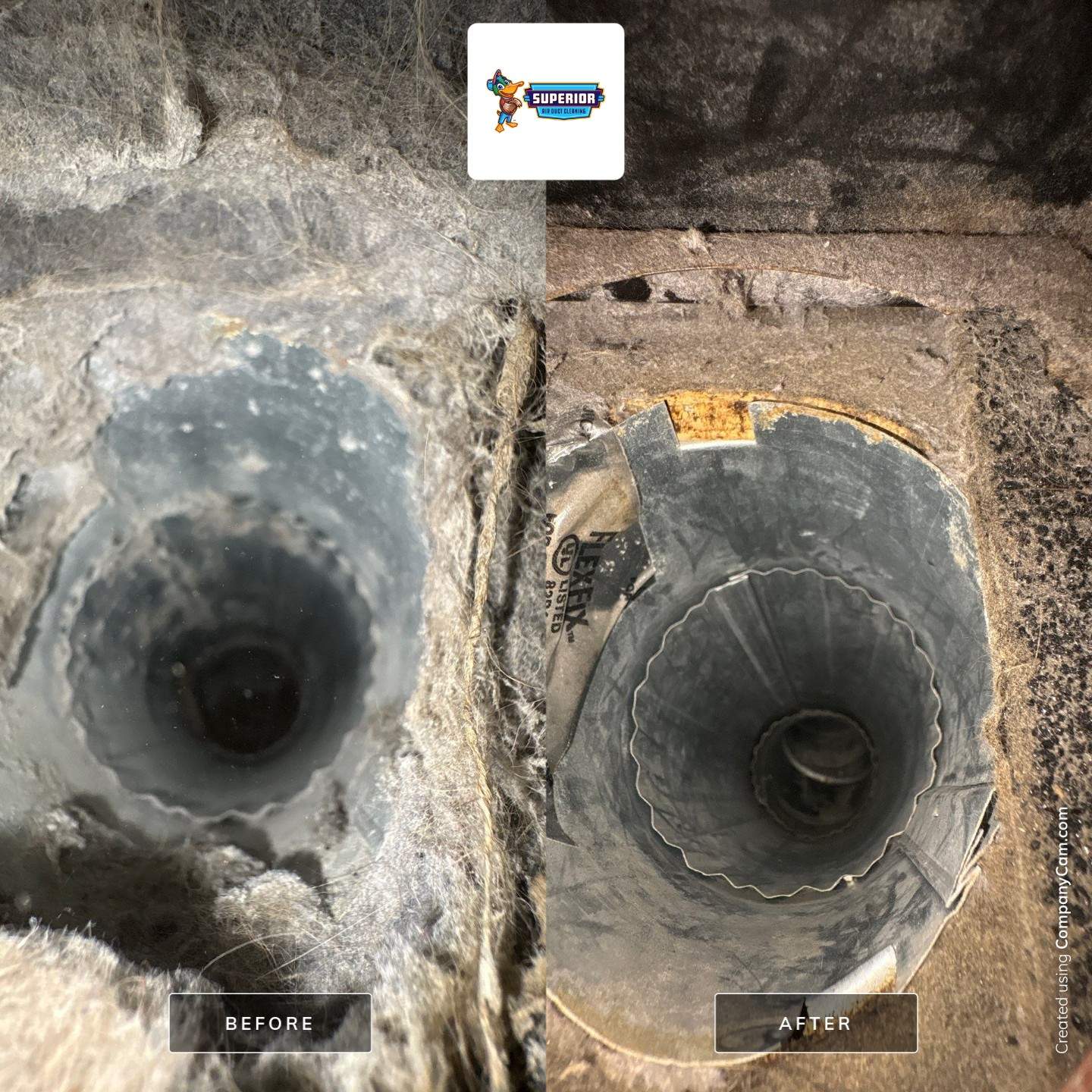 Air Duct Cleaning With a Vacuum in Sewickley, PA  by Superior Air Duct Cleaning