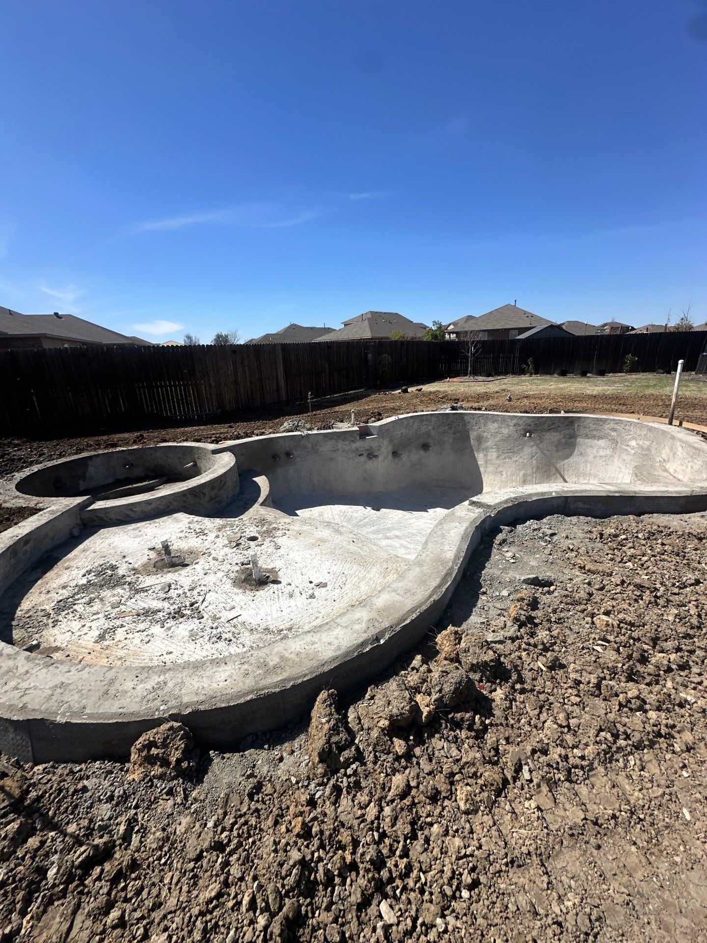 Freeform Pool with Waterfall Rock by Pinnacle Pools and Spas - DFW