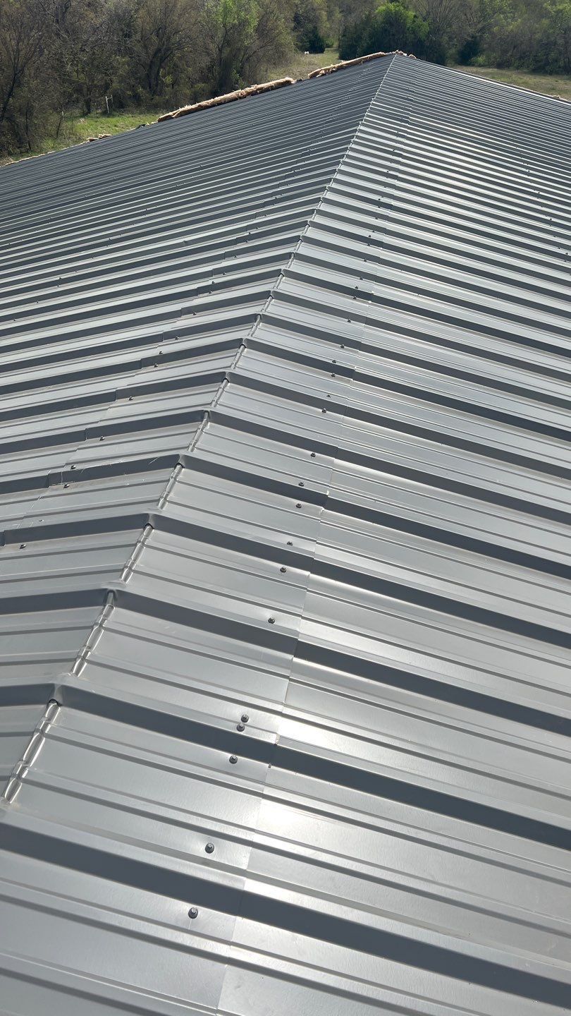 DYCHE INDUSTRIAL SERVICES metal building by Sky Roofing and Remodeling LLC