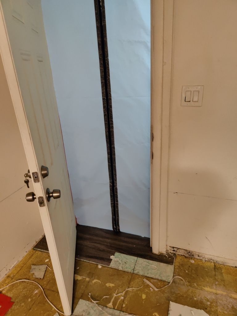 Water Damage Project in Denver by Accountable Home Services