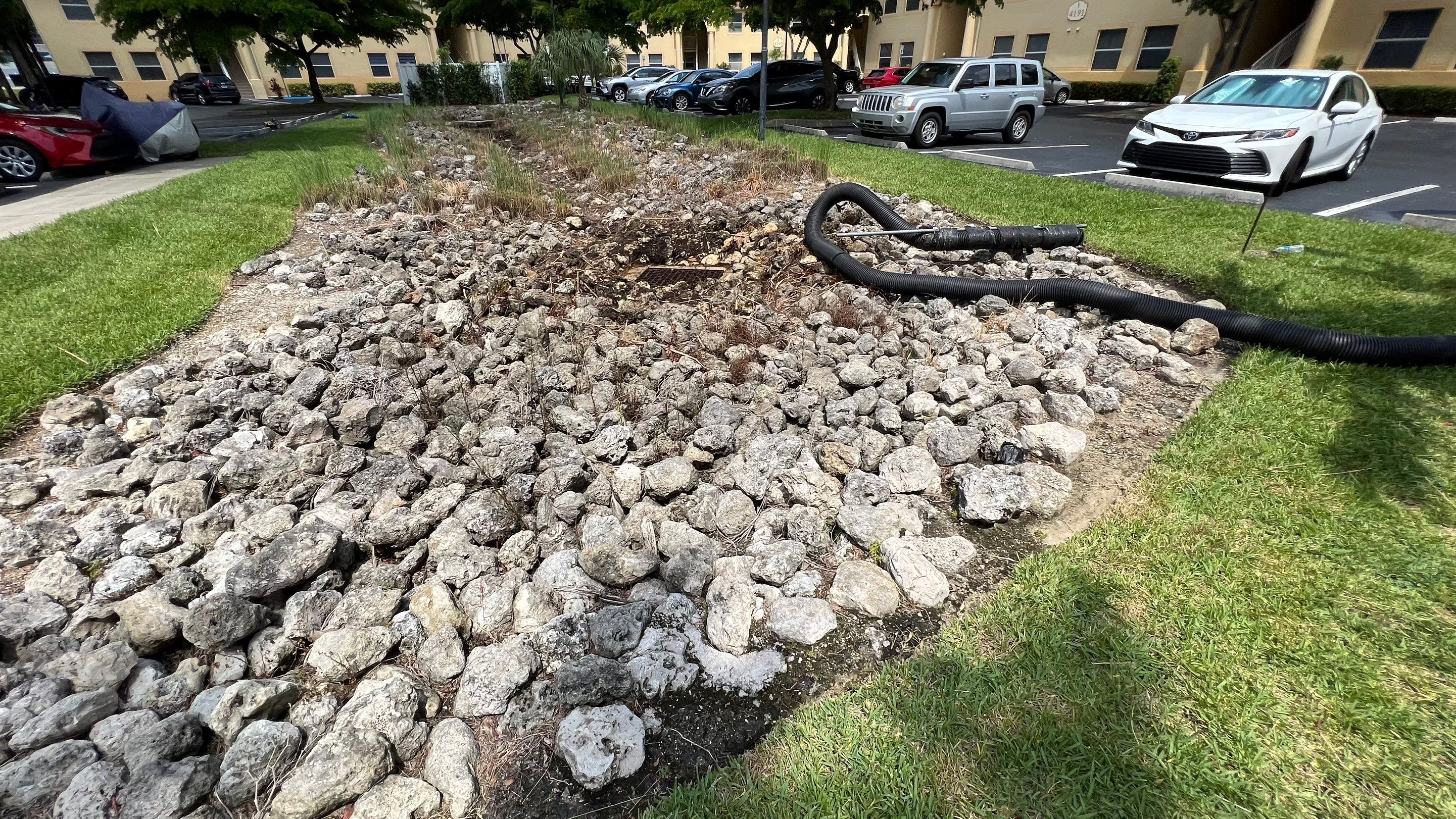 Condo Storm Water System Maintenance by Don Mar, Inc. Storm Water Solutions