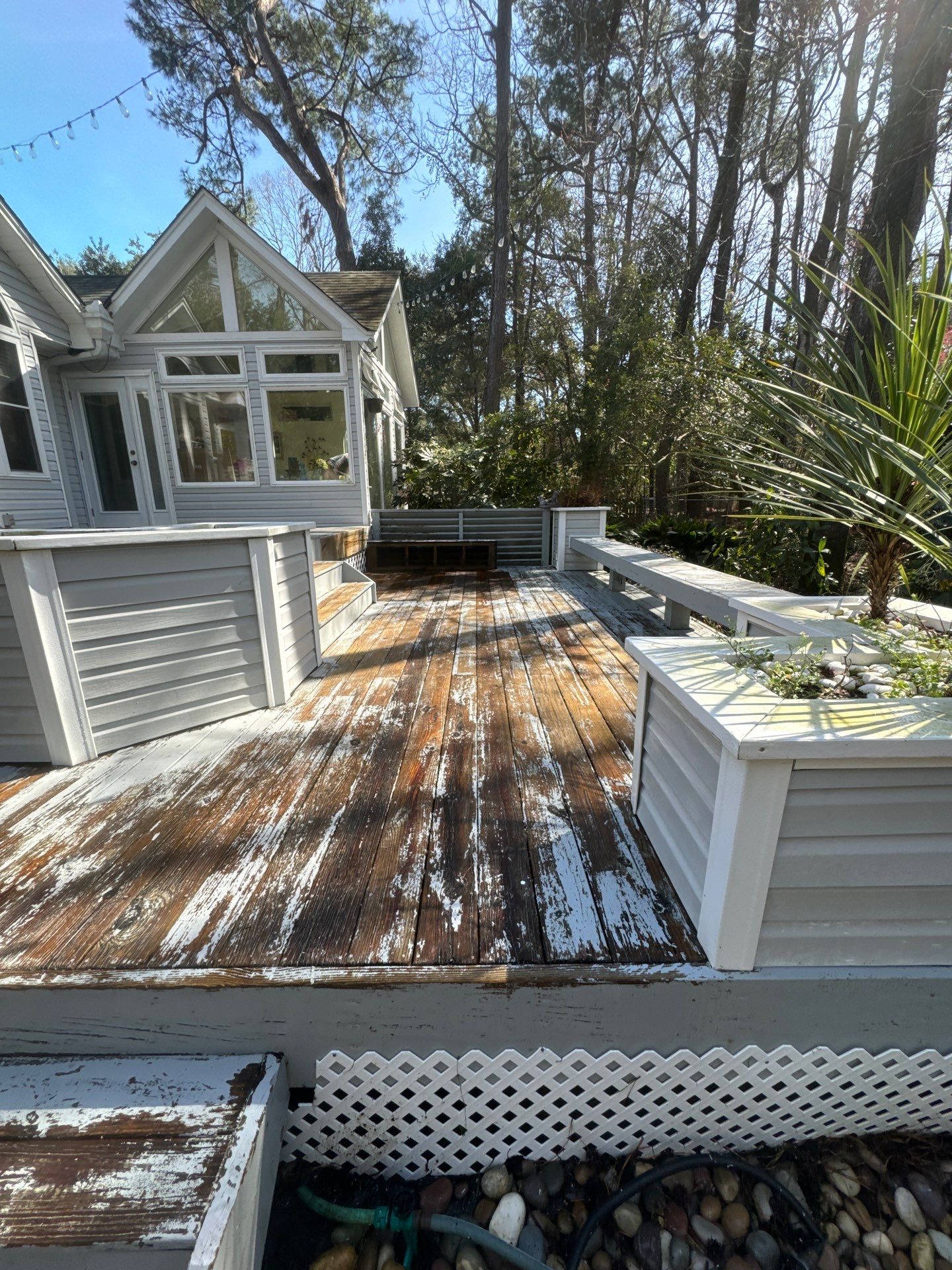 Deck using AcryFin by DuraSeal