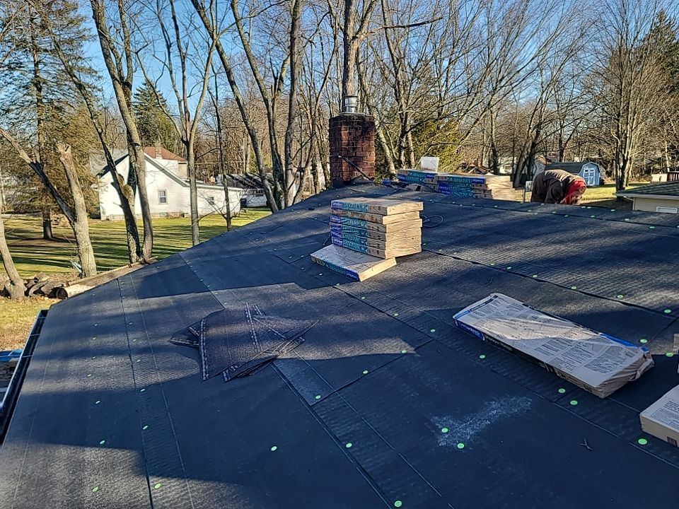 CT LANDMARK 30 LIFETIME METRIC PEWTER , DRIP EDGE BLACK  by Eagle Eye Roofing