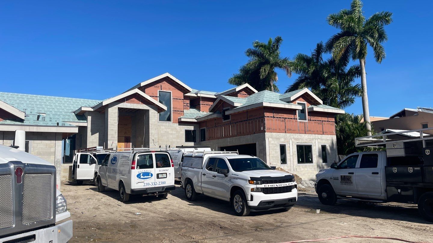 Residential New Construction Metal Installation in Fort Myers by International Roofing