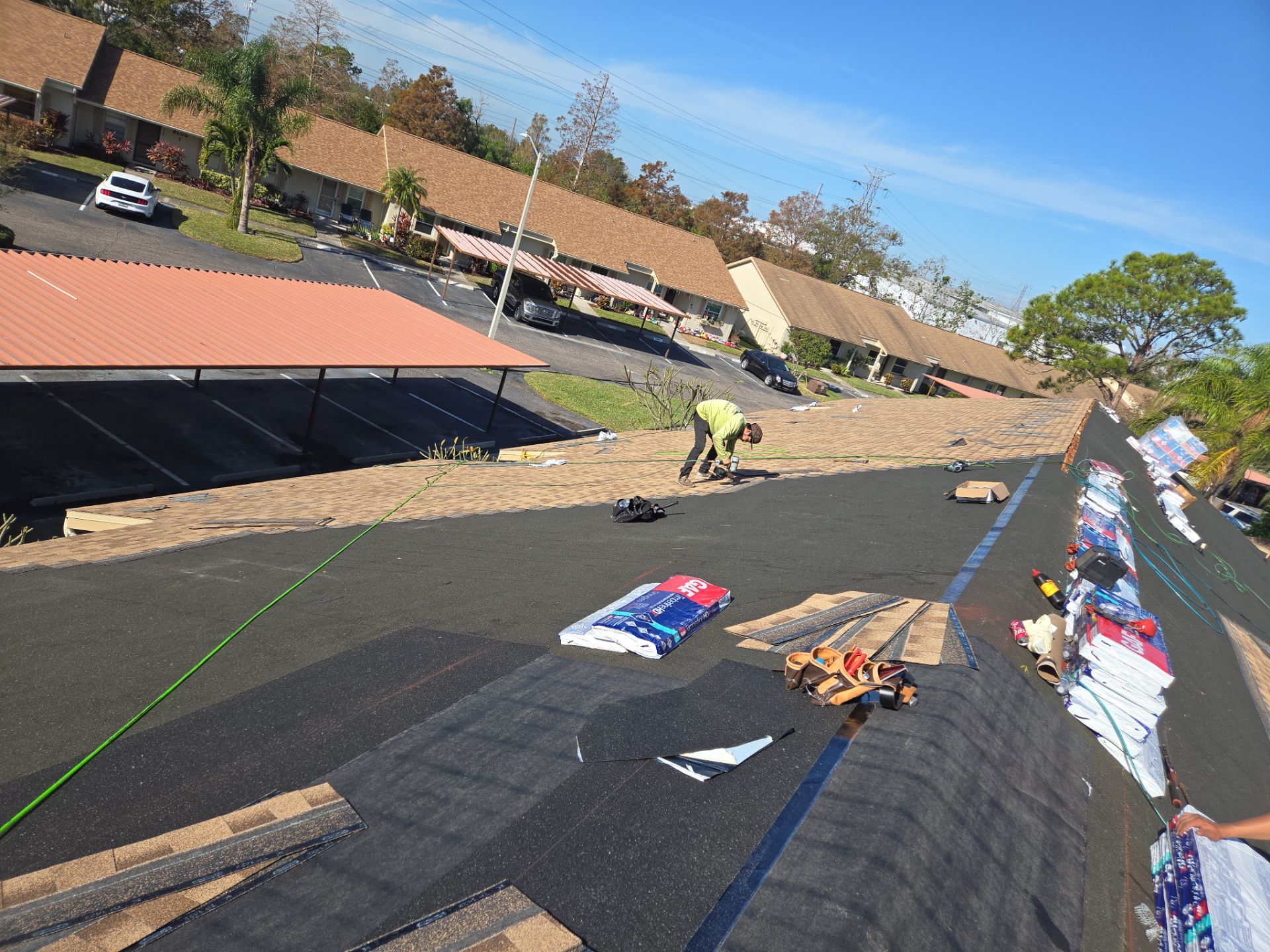 Project in Clearwater 33762 by Mitchell Roofing Company LLC