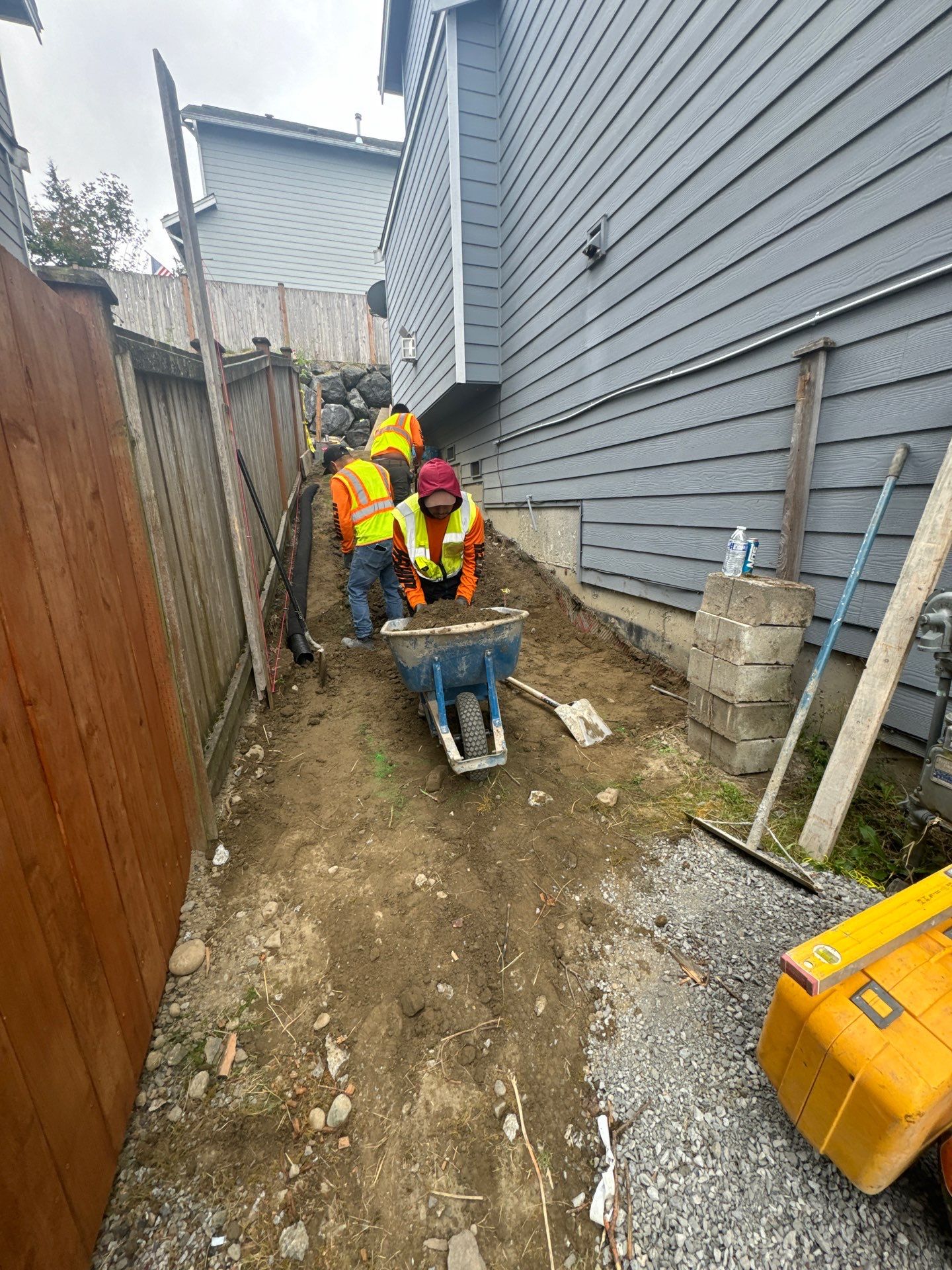 Jireh Outdoor Projects | Concrete Stair Repair and Retaining Wall by Jireh Asphalt & Concrete Inc 
