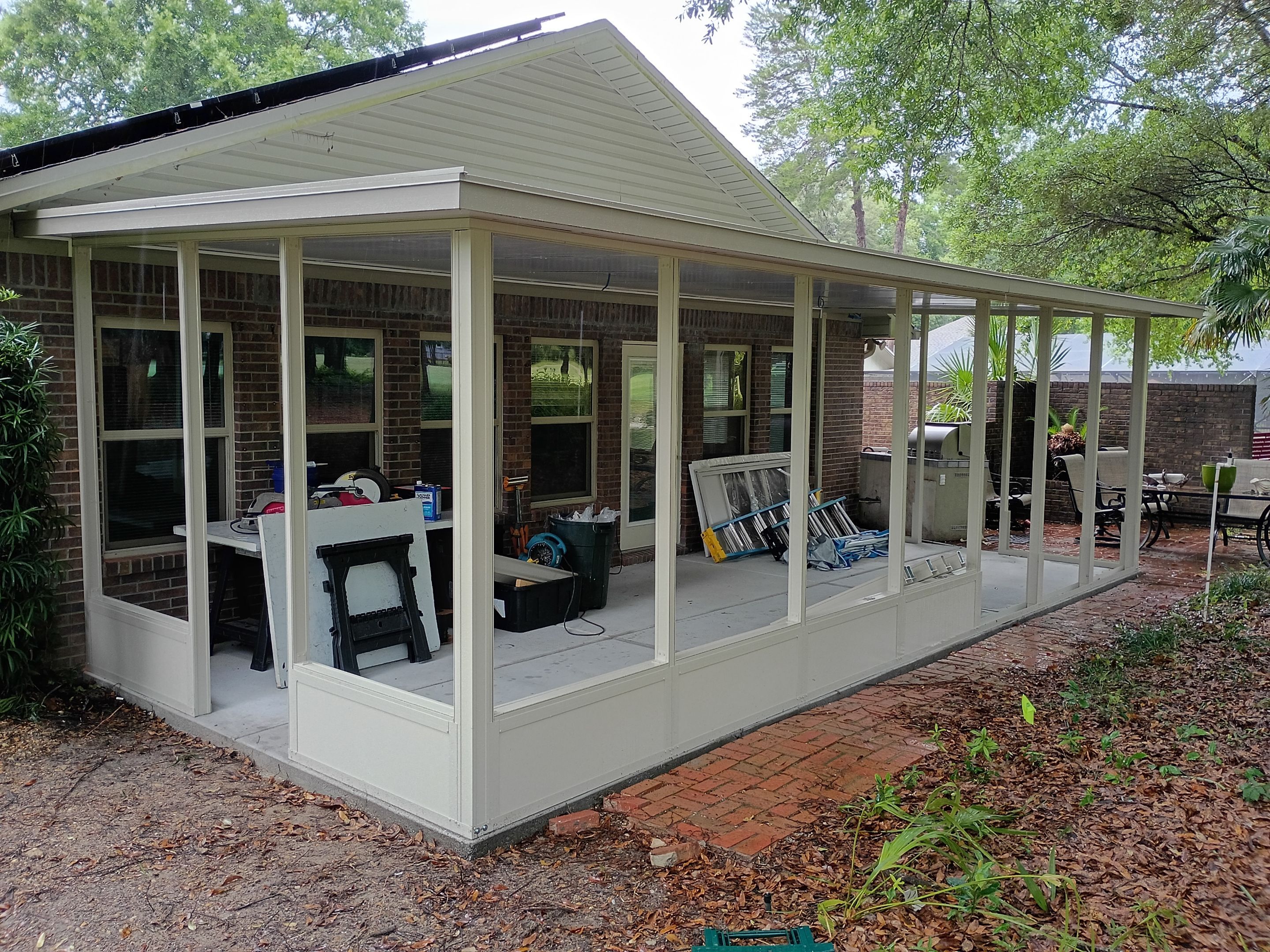 Titan Screen Room Project by Titan Sunrooms