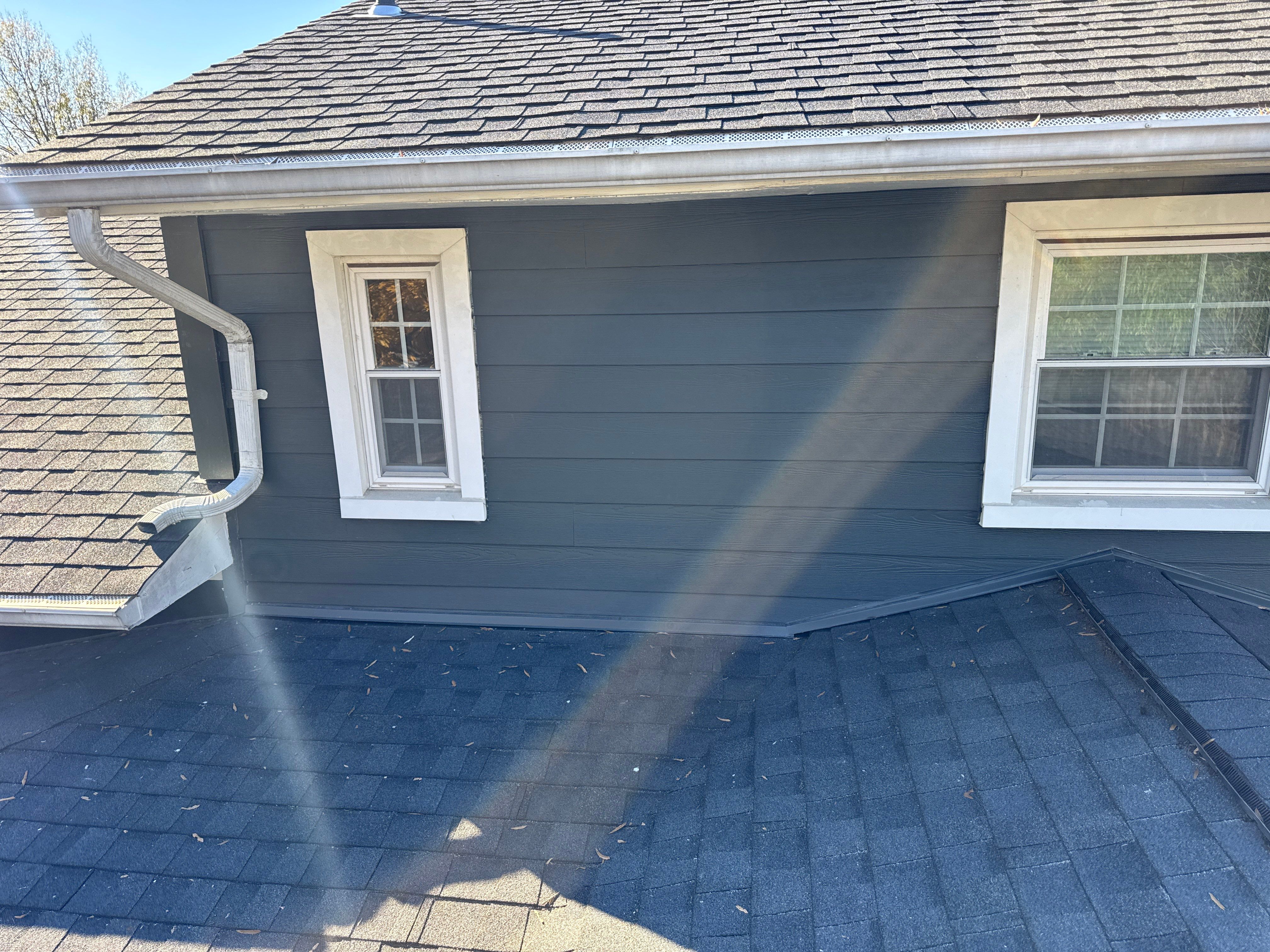 Partial Siding Installation using James Hardie Siding by USA Storm Roofing and Construction Group