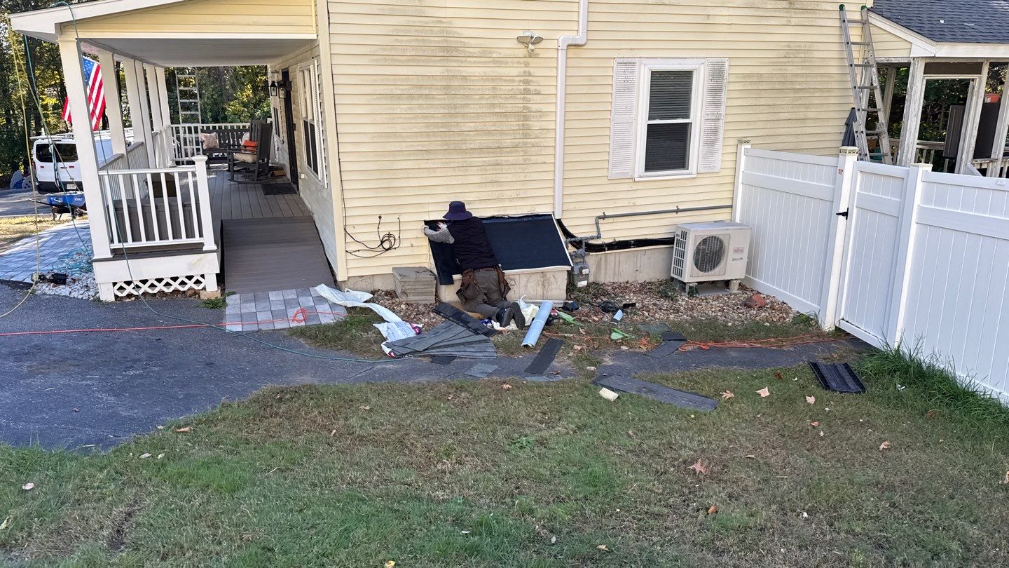 Full Roof Replacement with New Plywood Decking & Gutter Installation by Sensible Home Solutions