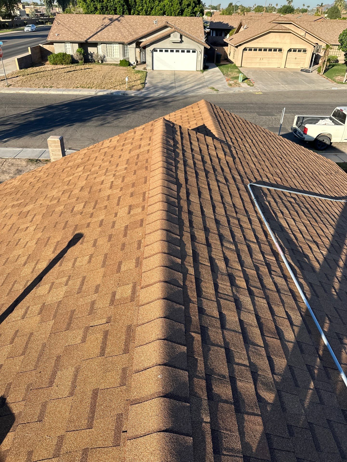 Desert Tan Shingles by Reimagine Roofing