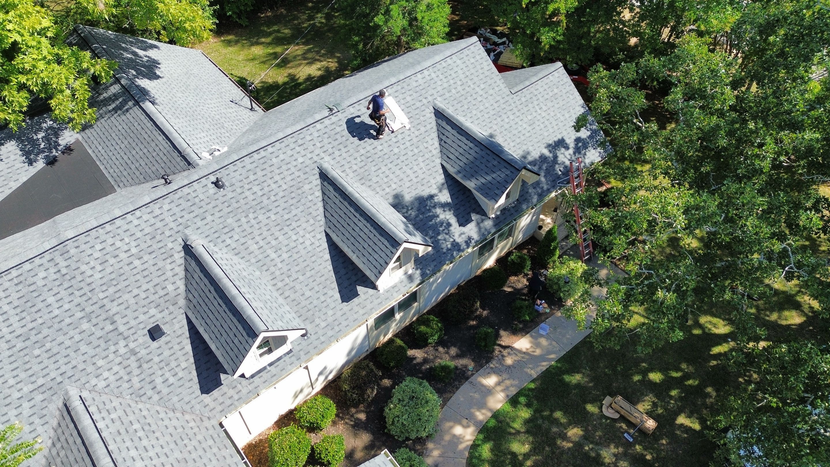 Dacula, GA Roof Replacement Atlas Pinnacle Pristine Pewter by Reset Roofing
