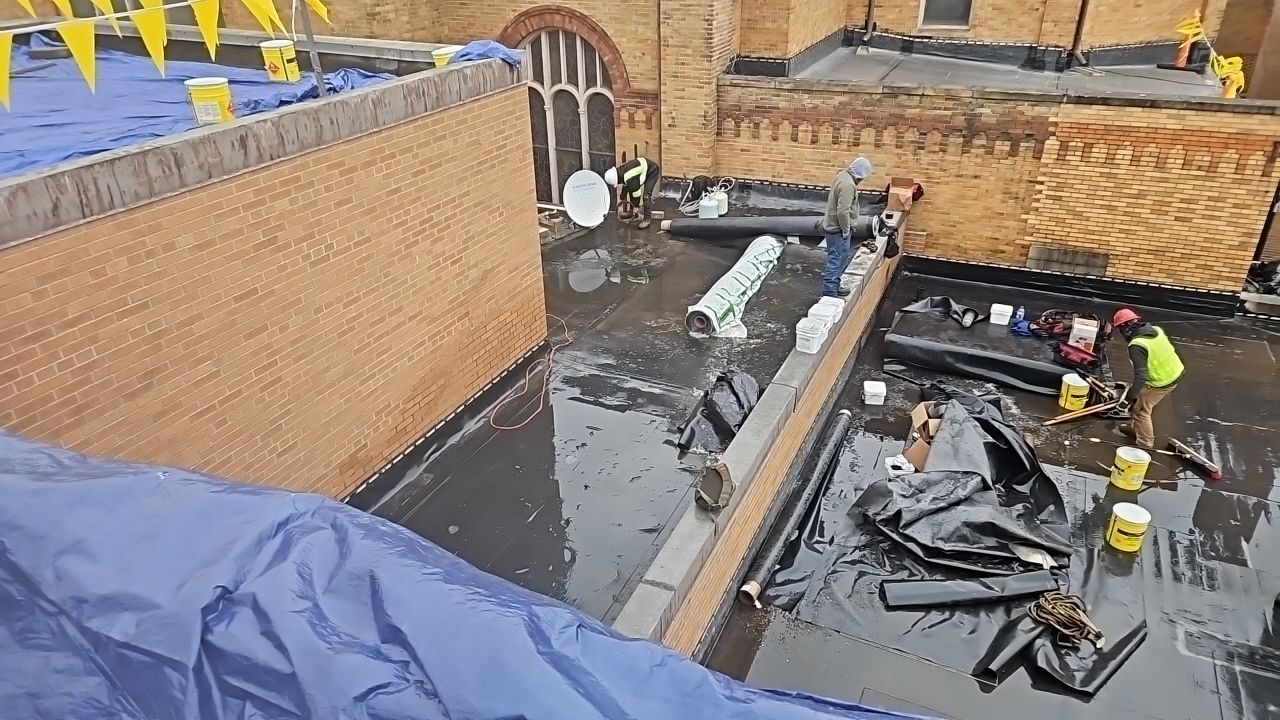 Commercial Roofing Repair using Repair by Absolute Roofing and Construction