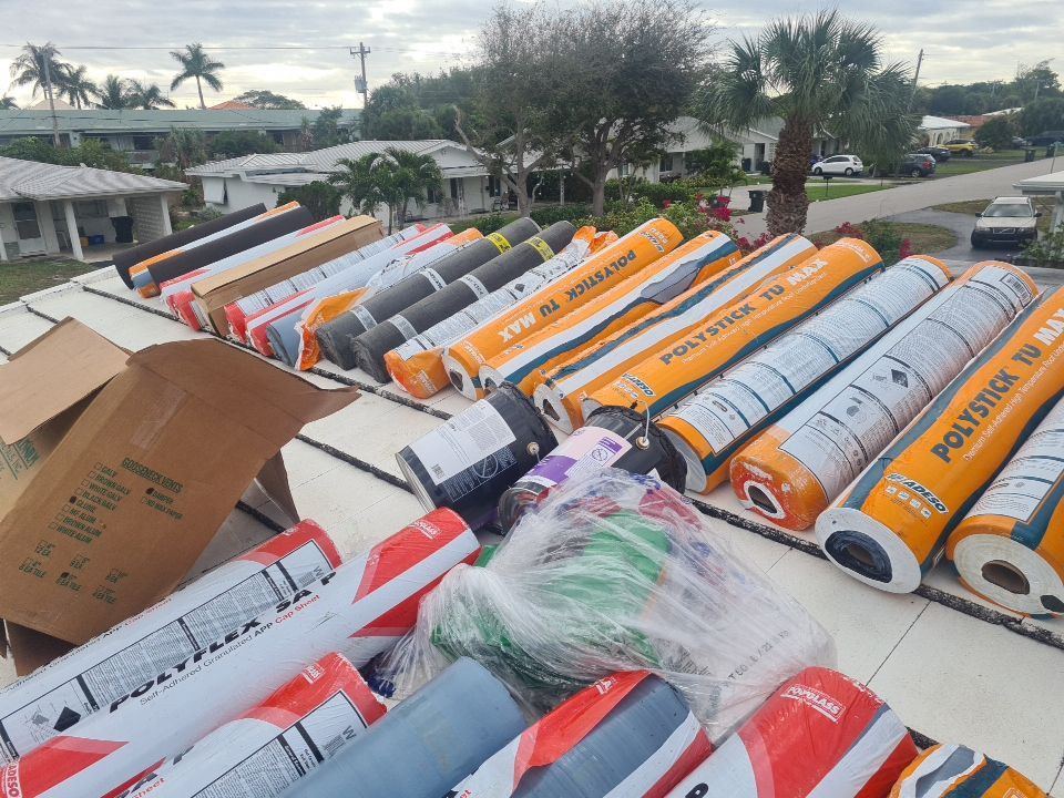 Residential Roofing Installation using 1" Nail strip metal roof by BLUES BROTHERS CONSTRUCTION CORP