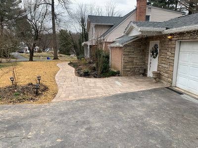 Front Walkway Remodel using Techo-Bloc Pavers