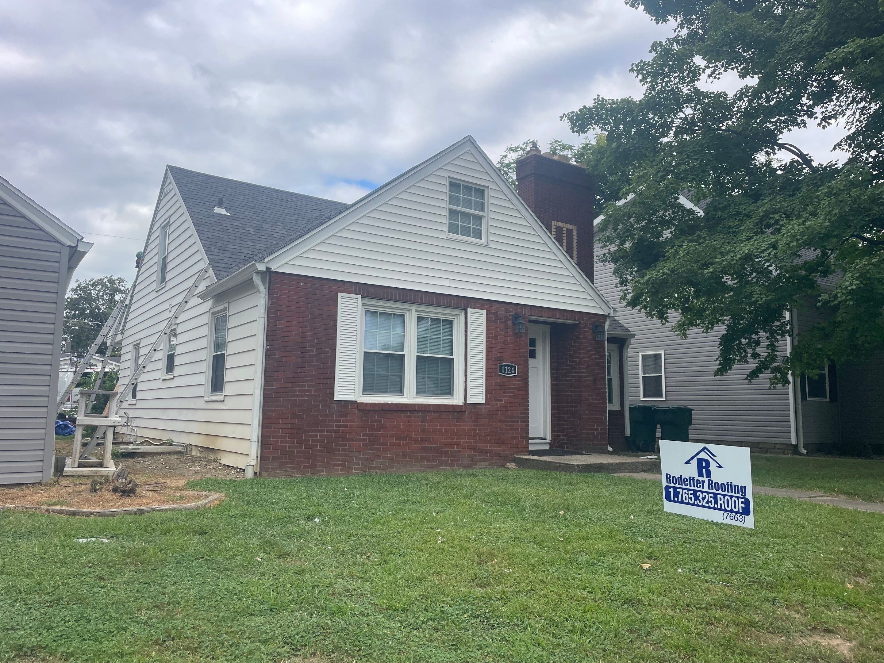 Project in Muncie, IN by Rodeffer Roofing INC