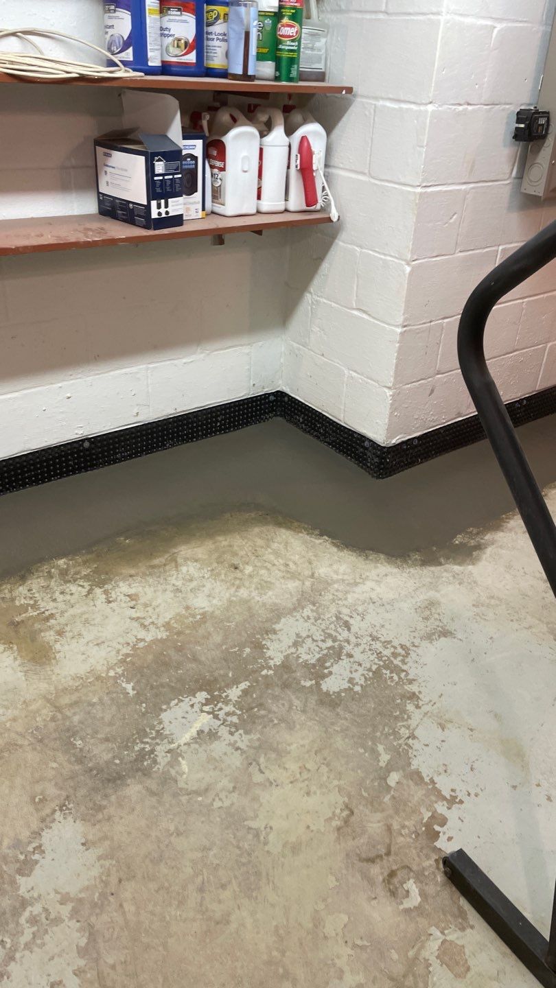 Waterproofing for our neighbor Heather by Waterproofing Northeast