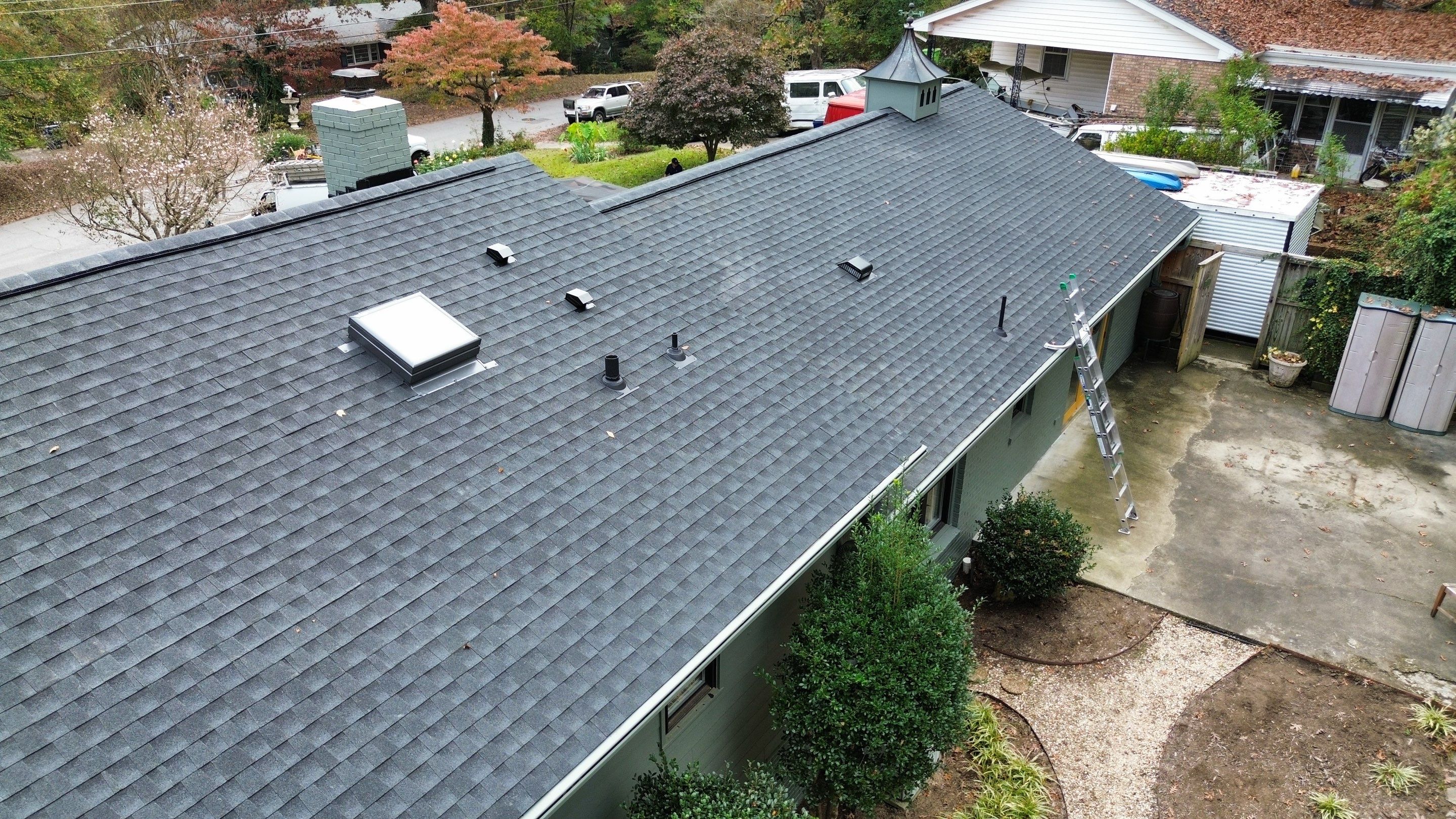 GAF HDZ Charcoal by Skybird Roofing