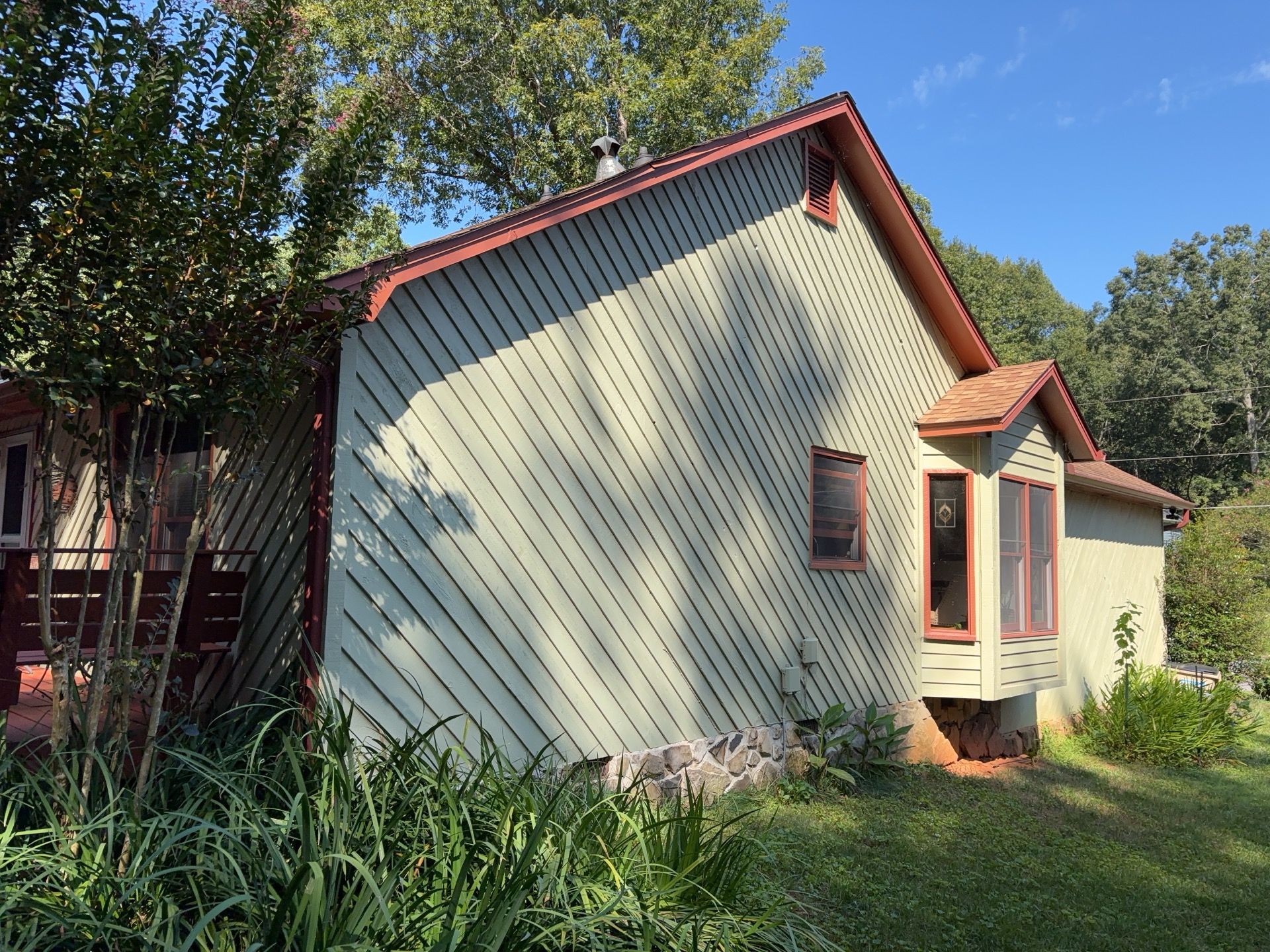 Exterior Painting and Deck Stain in Stone Mountain, GA by Nelson Exteriors