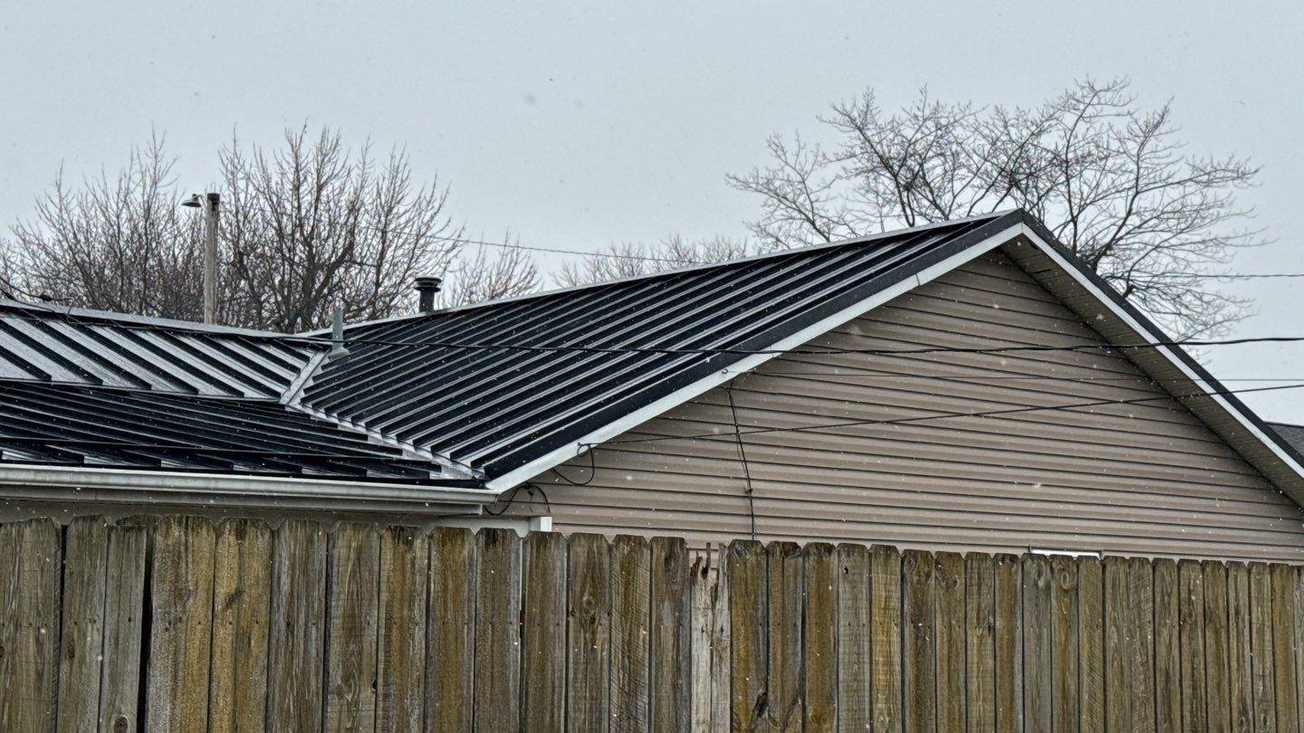 Residential Roofing Installation using Platinum Pro Standing seam  by Nitro Roofing and Construction