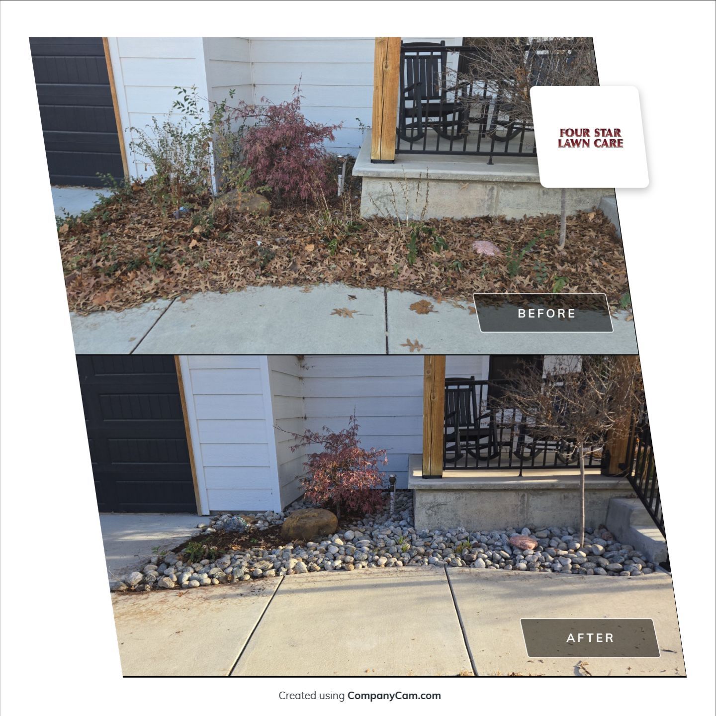 Project in Wichita by Four Star Lawn Care