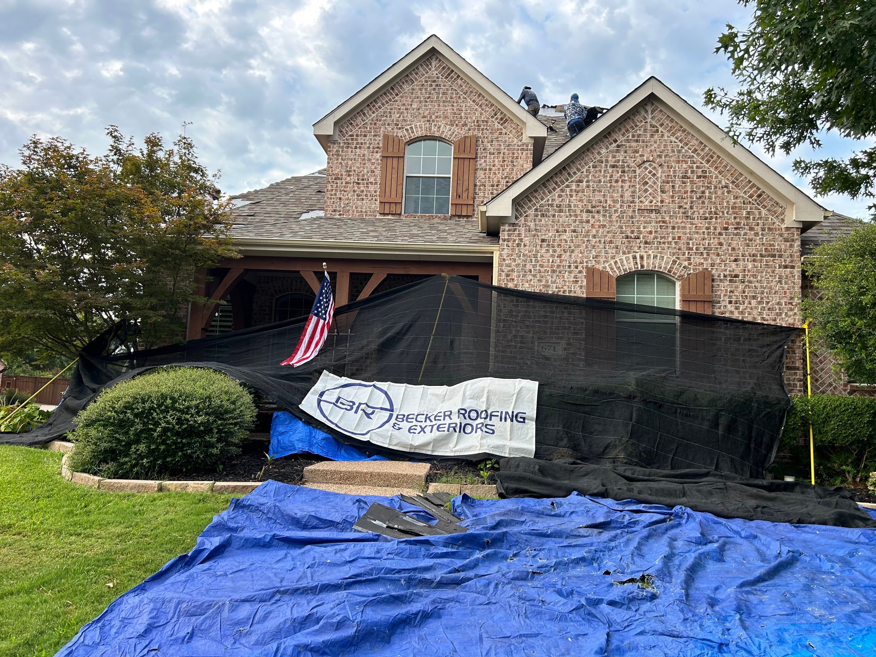Residential Roofing Installation using IKO Nordic Class 4 by Becker Roofing and Exteriors