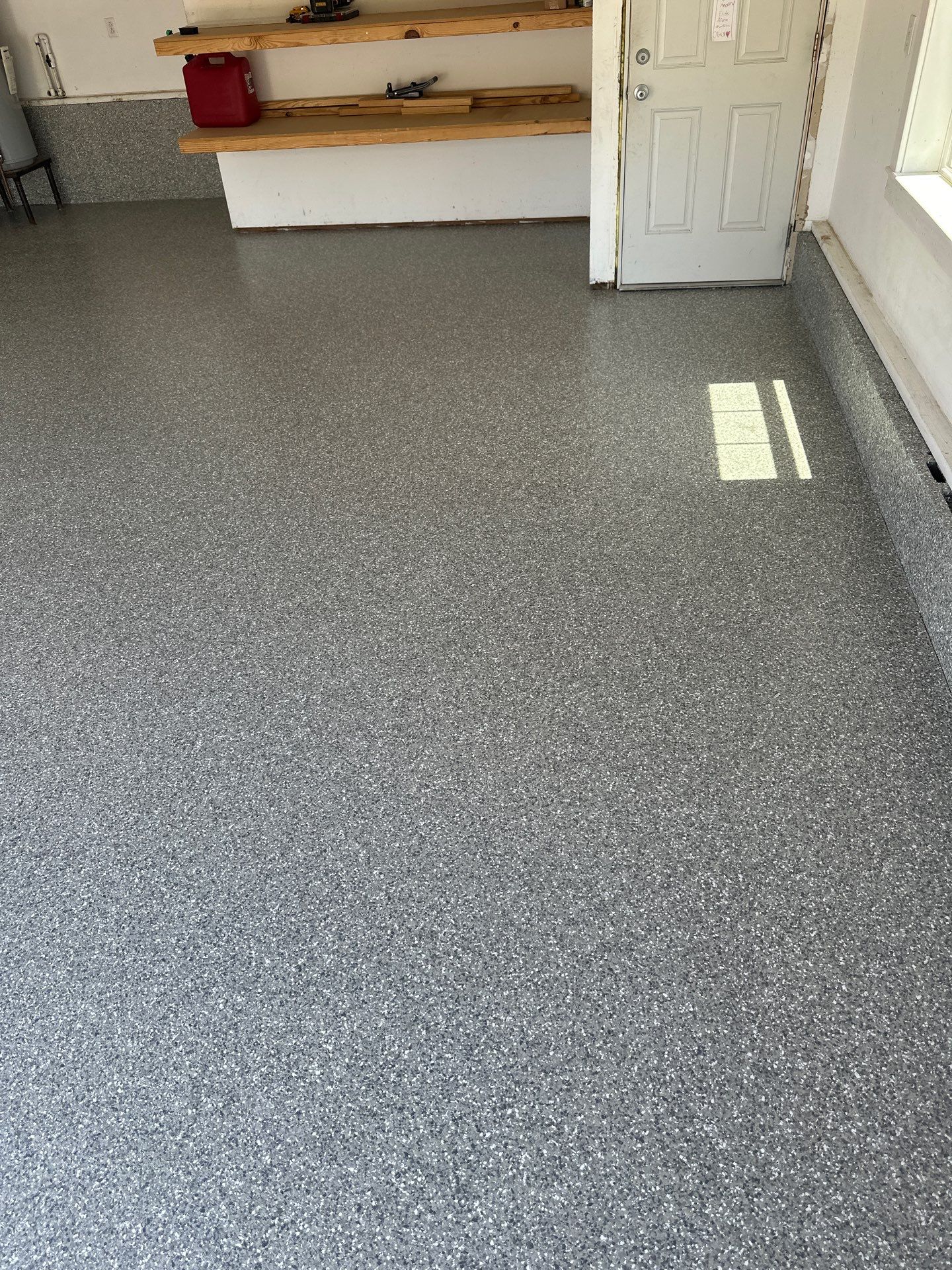 Garage Floor Coating using Thyme by My Garage Floor Guys