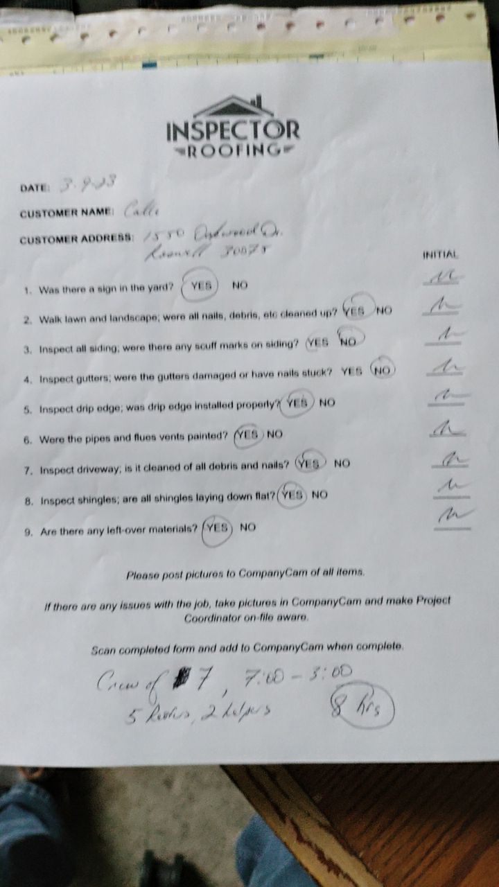 Oakridge TruDef Twilight Black Residential Roofing Installation by Inspector Roofing and Restoration