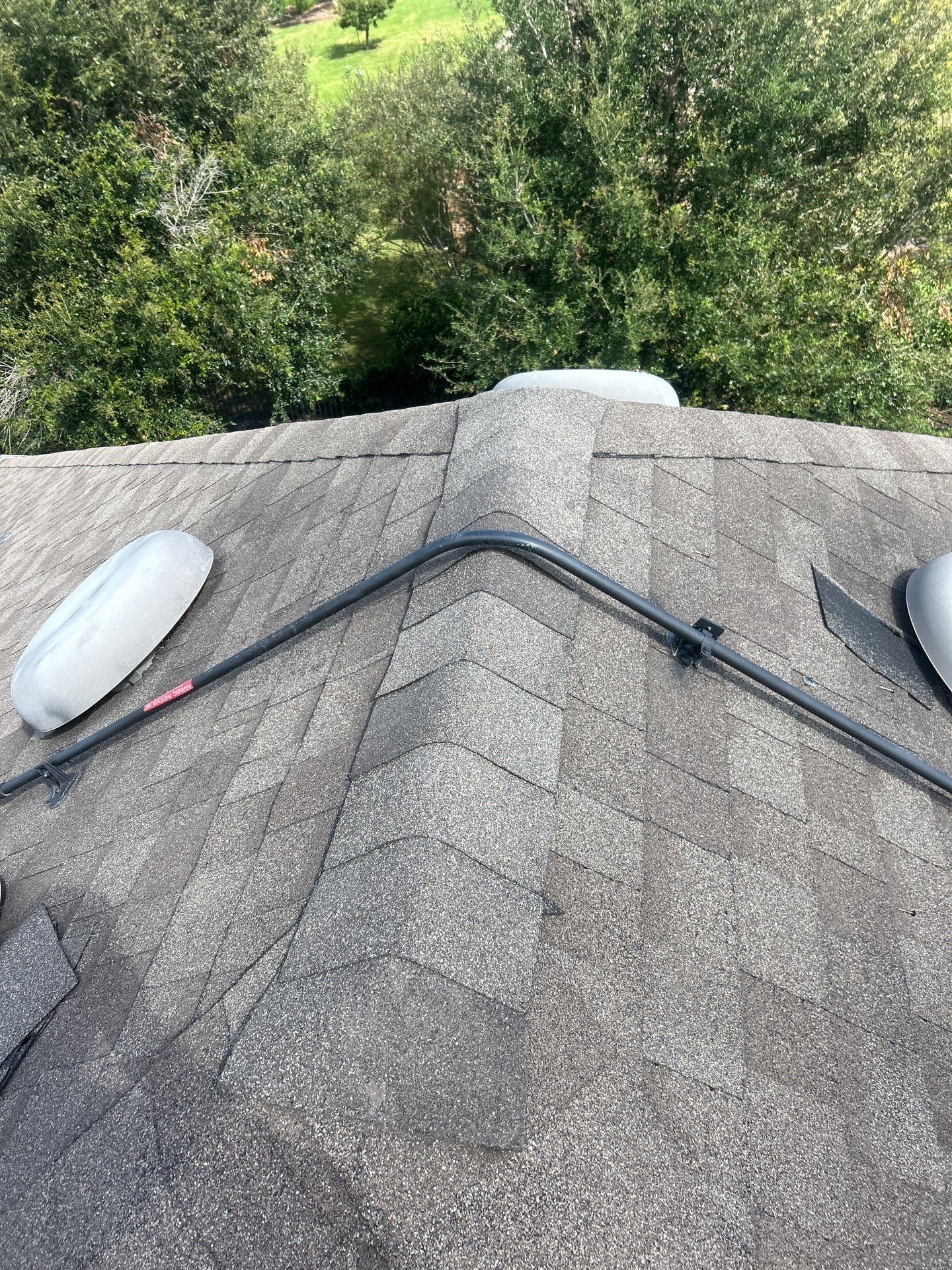 Hail Damage using Owen's Corning Duration (Lifetime) Shingles by Roof Repair Company