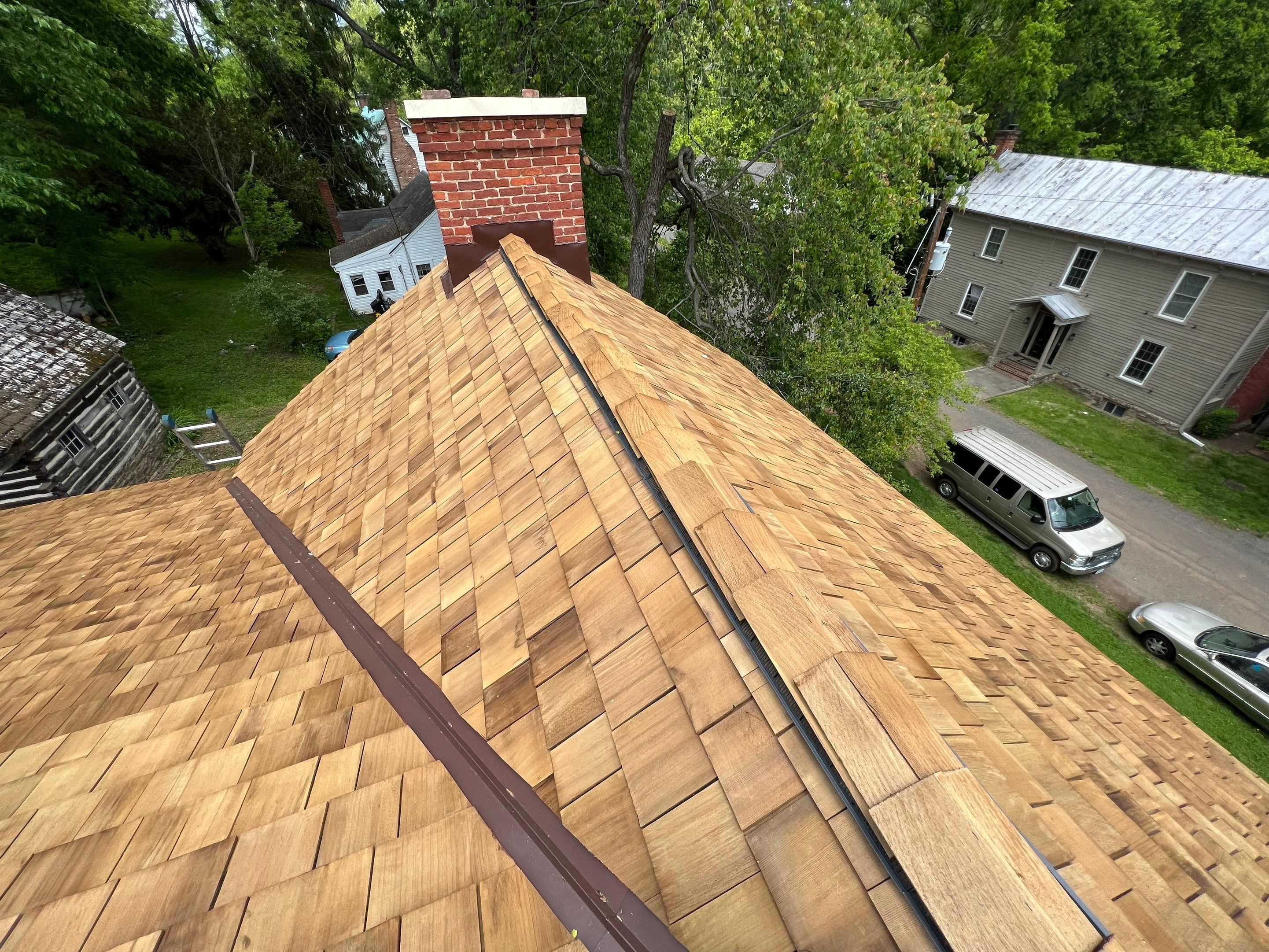 Gainesville Historic Structure: Western Red Cedar #1 Perfection G&R CCA Cedar Shakes by RM Banning, Inc.