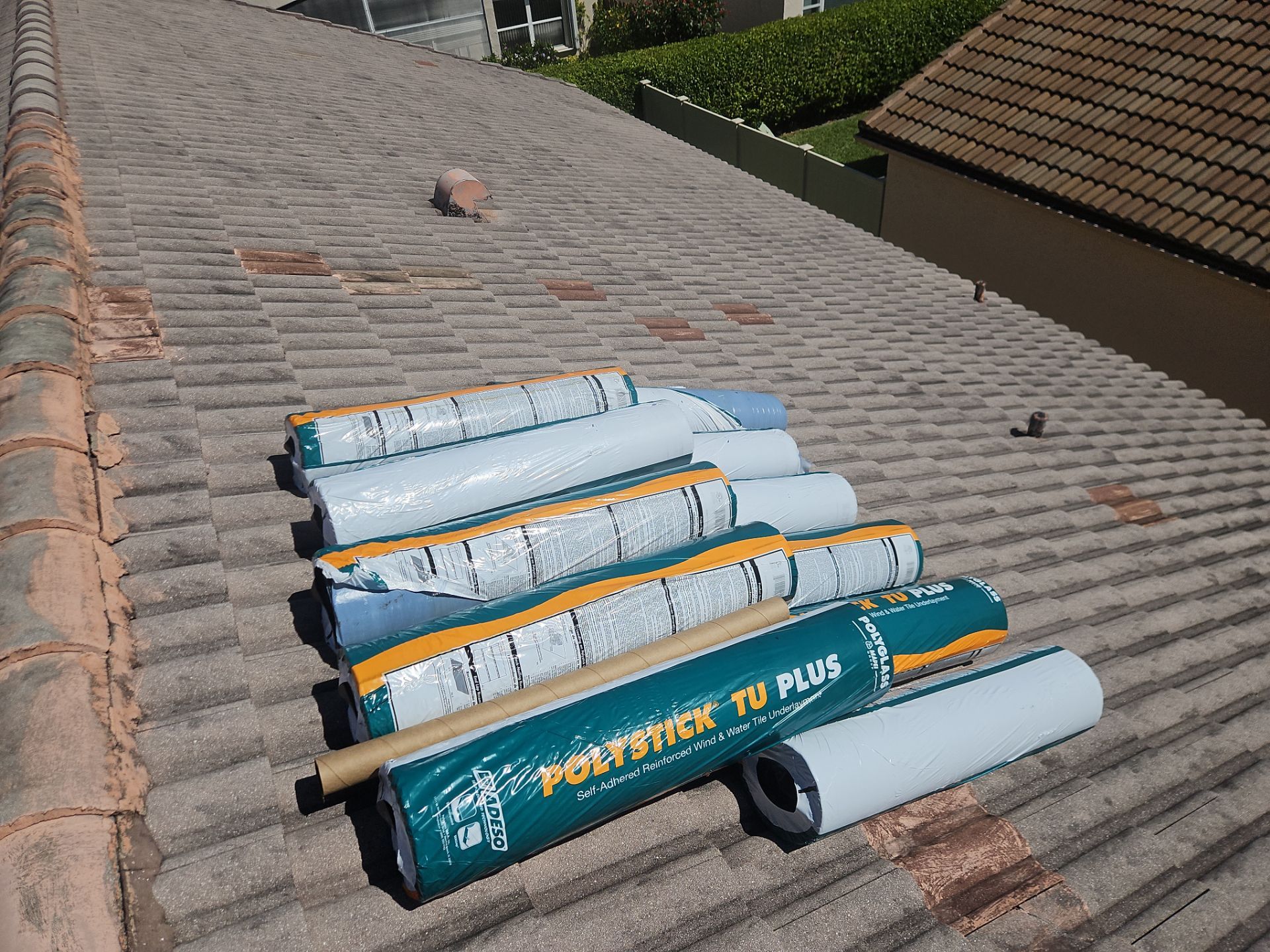 Residential Roofing Installation using WestLake Roofing Tile by BLUES BROTHERS CONSTRUCTION CORP