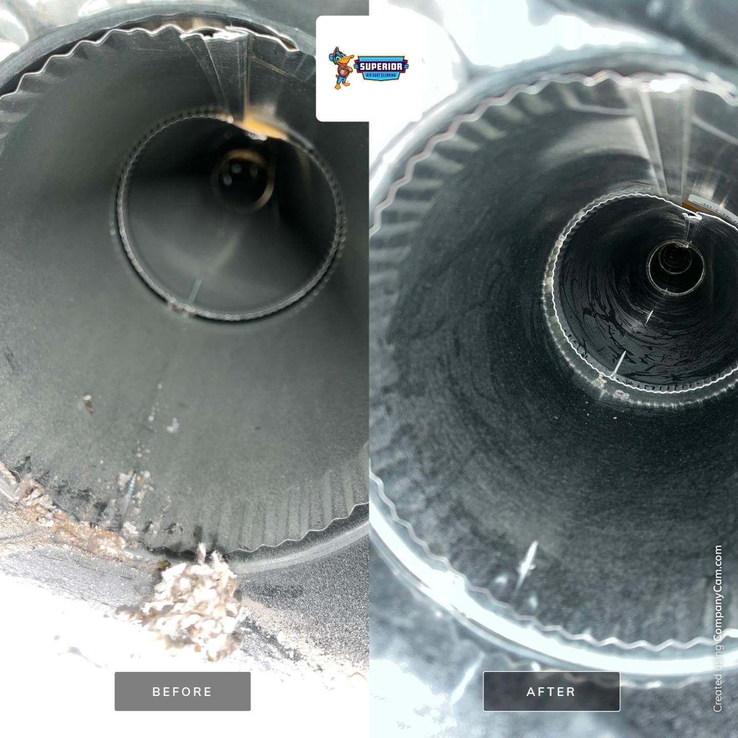 Air Duct Cleaning With a Vacuum Truck in Lowellville, OH by Superior Air Duct Cleaning