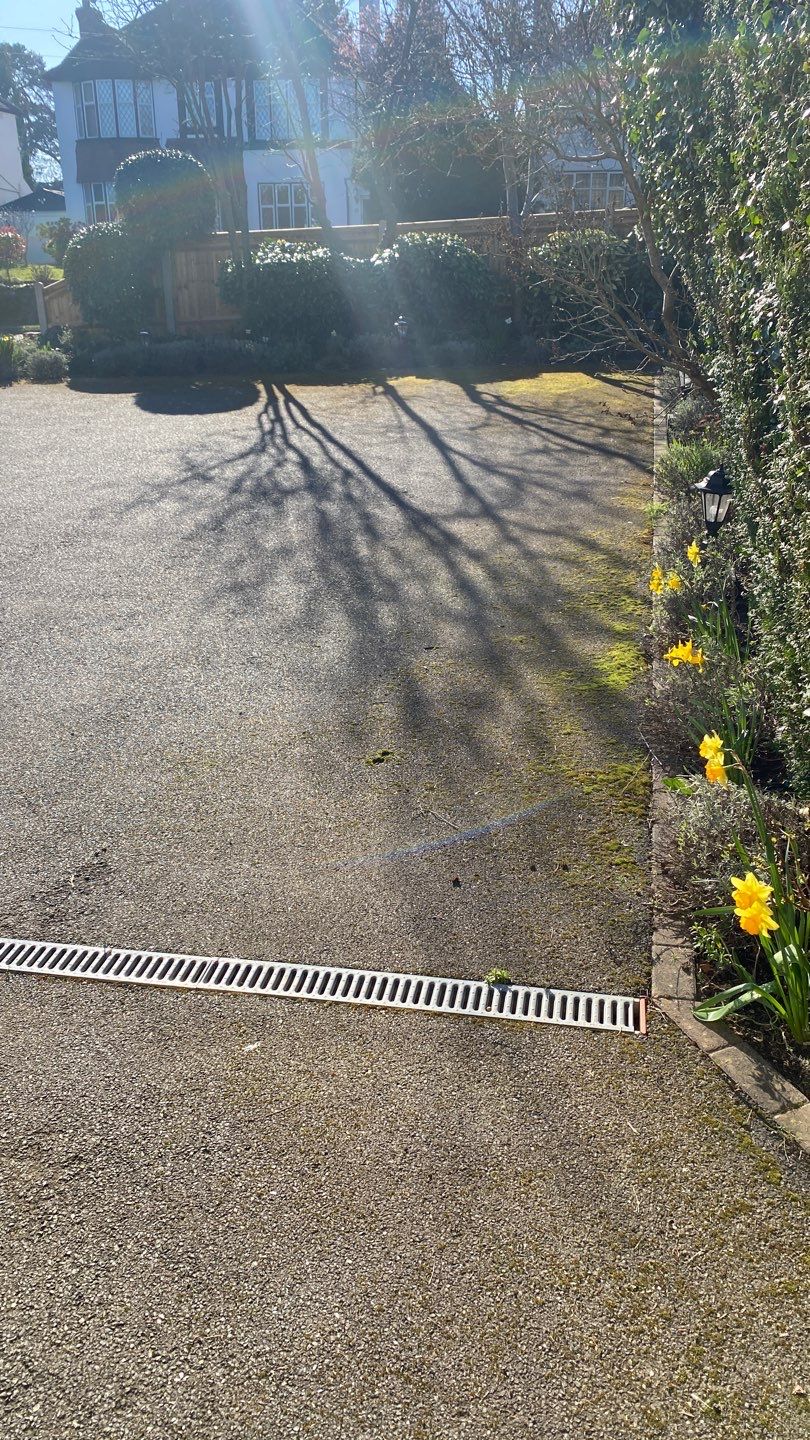 Exterior Clean - Roof - Patio - Driveway using honda 21 ltr/min by Ges Exterior Cleaning ltd
