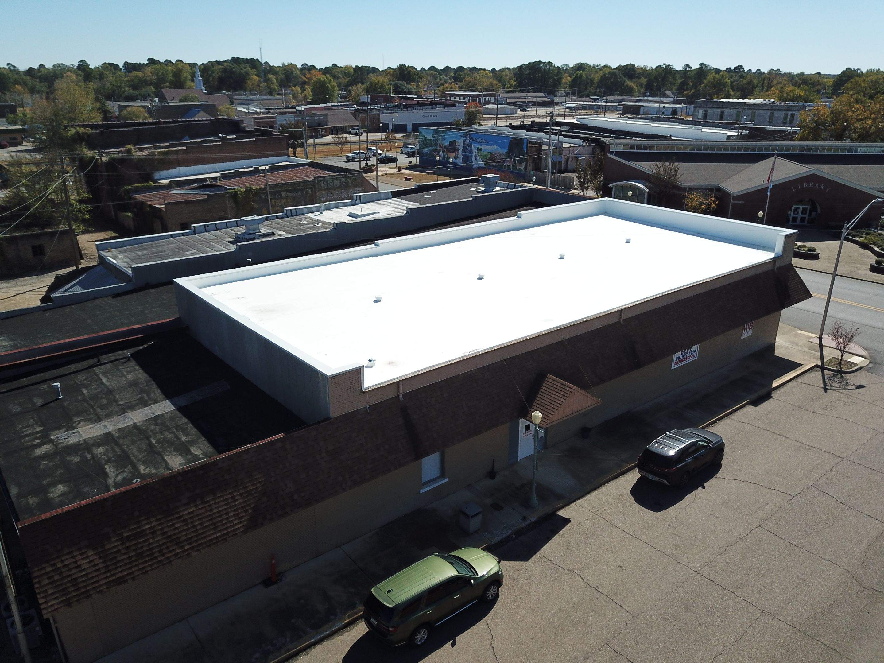 Police Department of Prescott, Arkansas by Hostetler Roofing