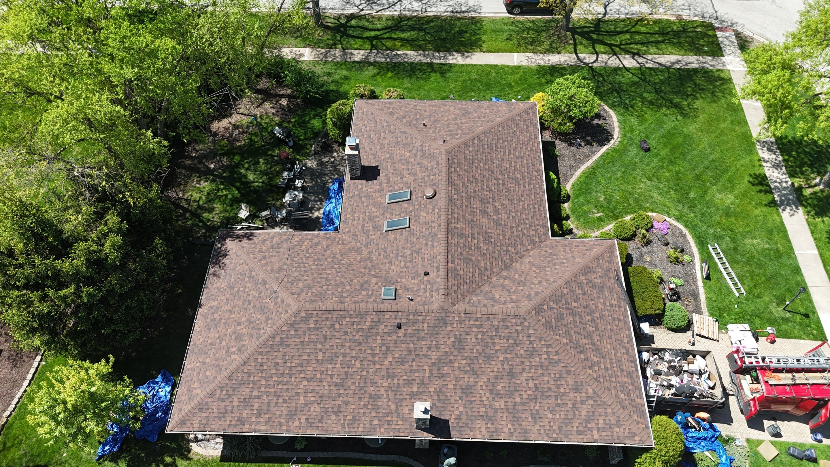 Roof replacement by Optimal Home Improvement 
