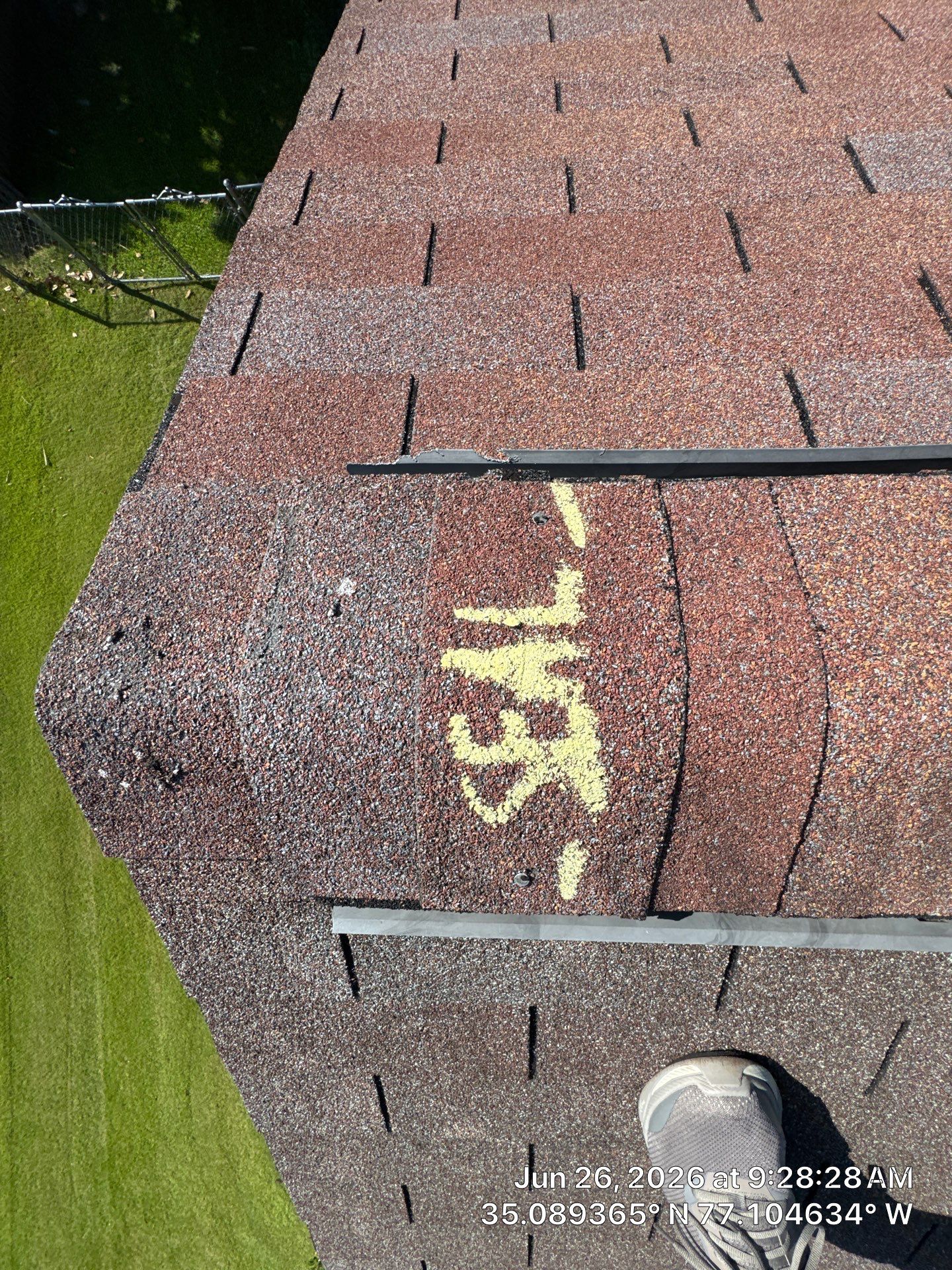 Professional Roof Inspection Report for Real Estate Transaction in New Bern by North Carolina Roofs
