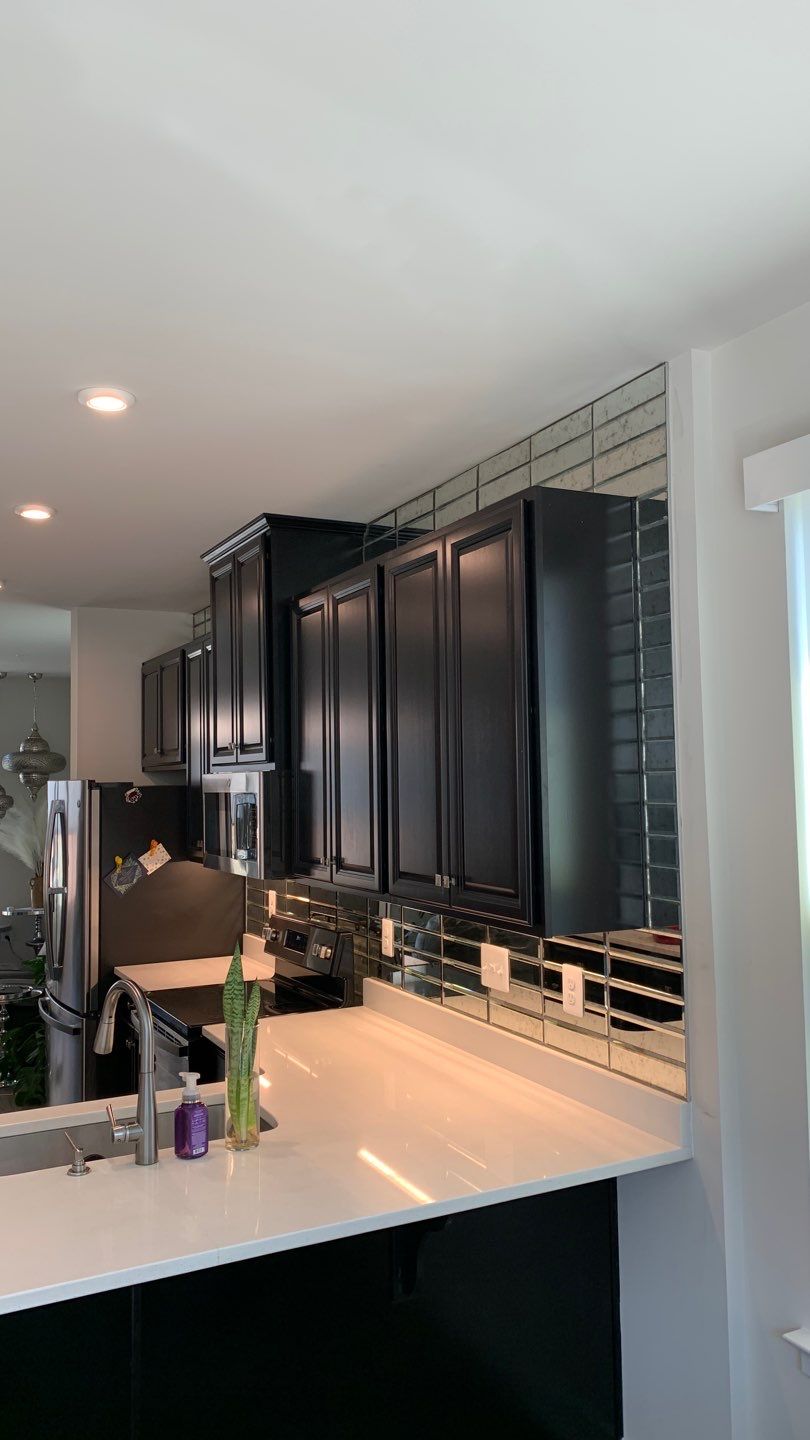 Kitchen and Bathroom Backsplash Installation by Greenspring Construction Services