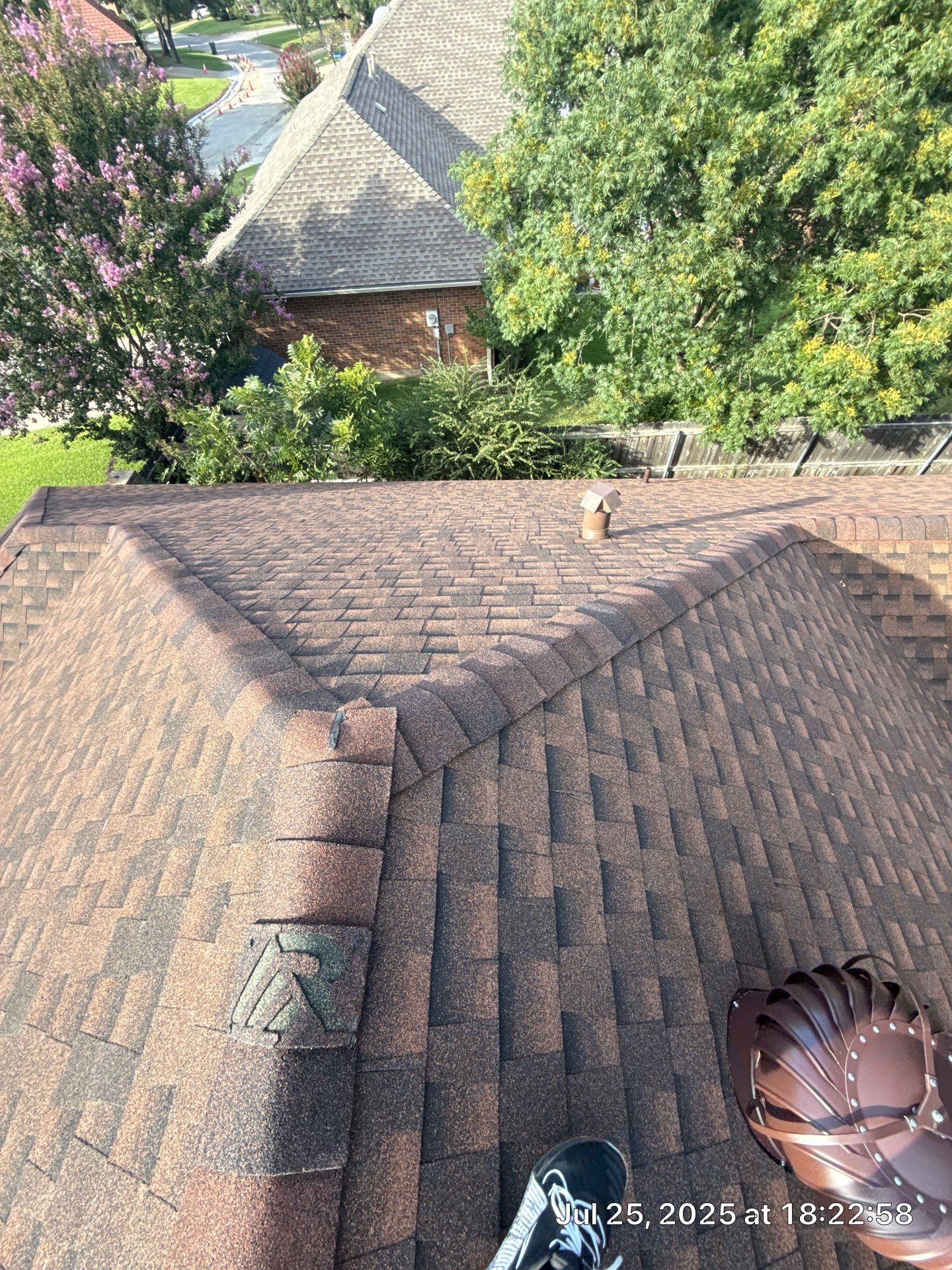 Residential Roof Replacement using GAF HDZ HICKORY by Elite Roofing LLC