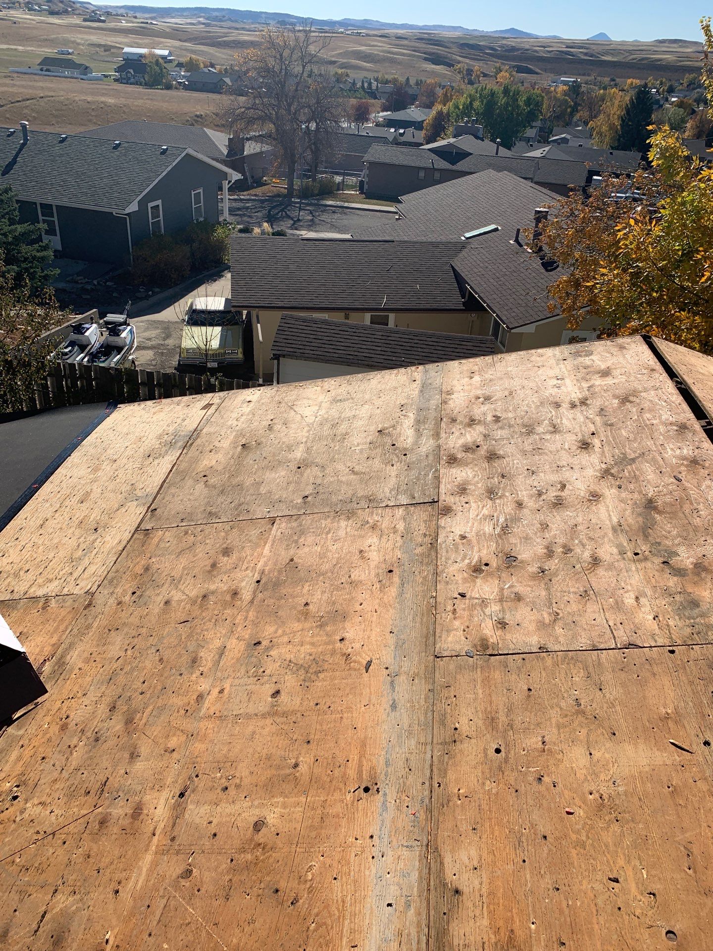 Re-Roofing Project in Havre, Montana by swagg construction