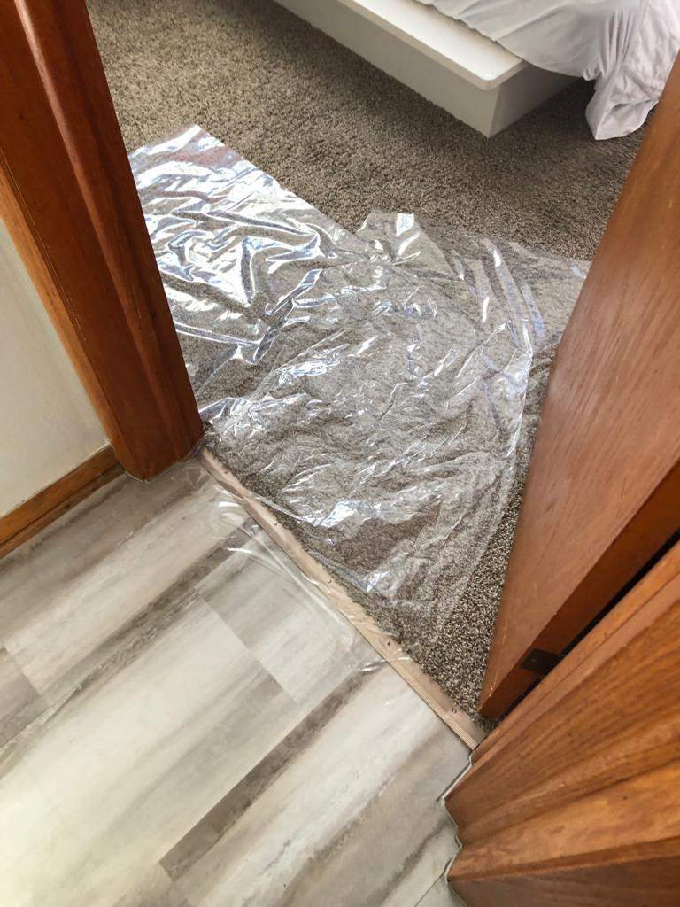 Interior Damage using pictures  by storm restoration services inc