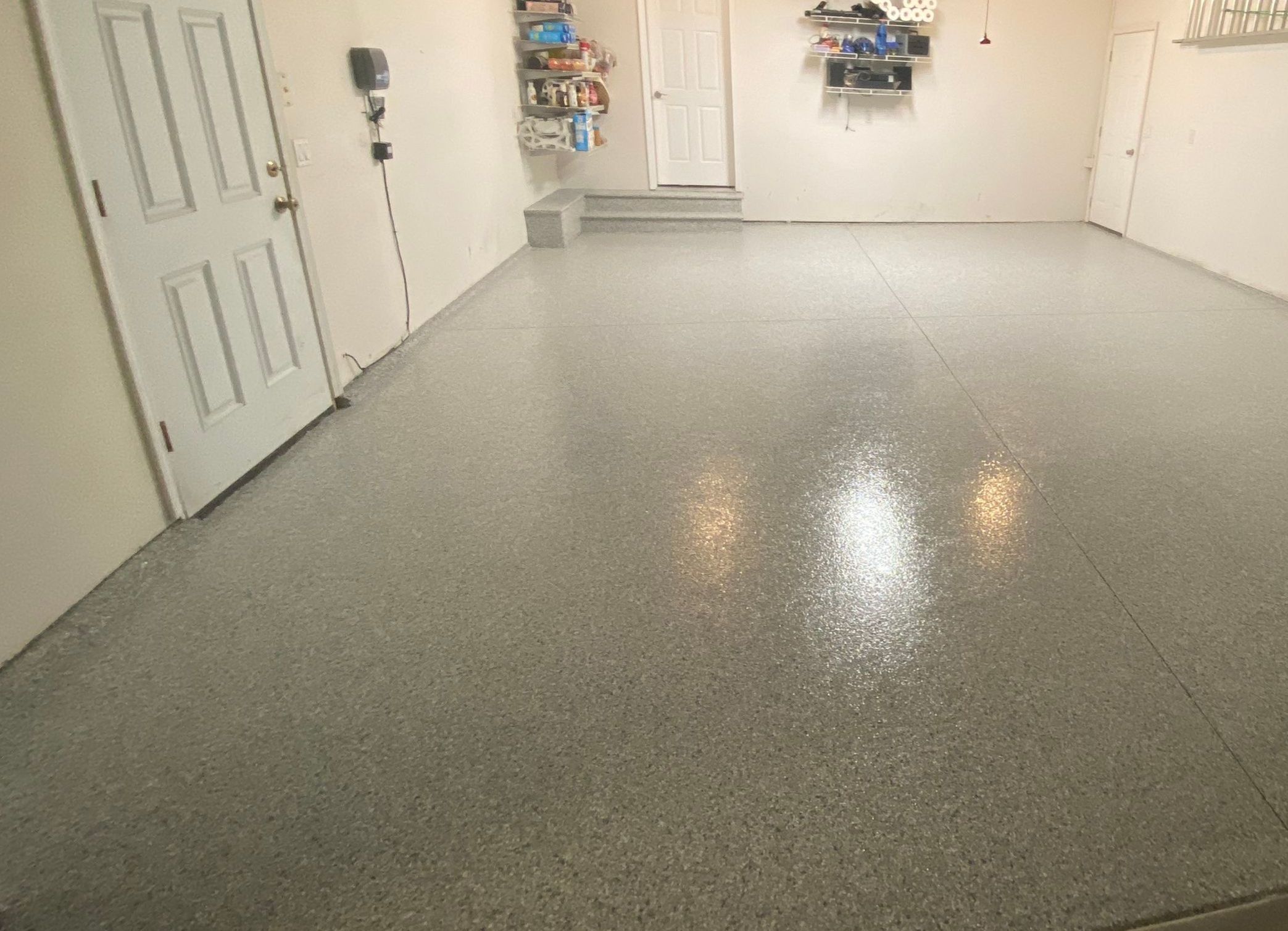 Garage Transformation using Tidal Wave by Croc Coatings, LLC