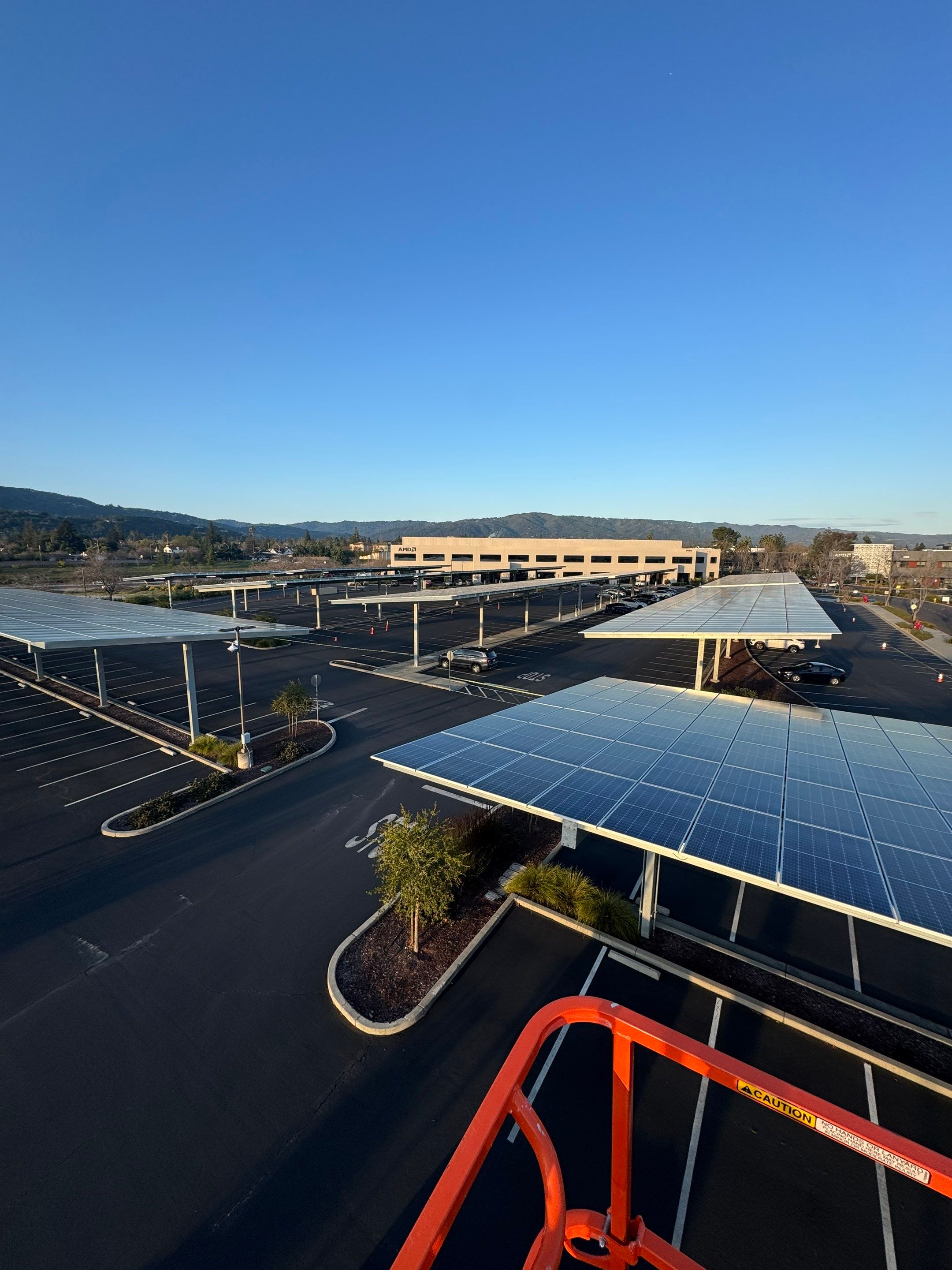 Commercial Solar Panel Cleaning using Deionized Water by All One Solar Shine