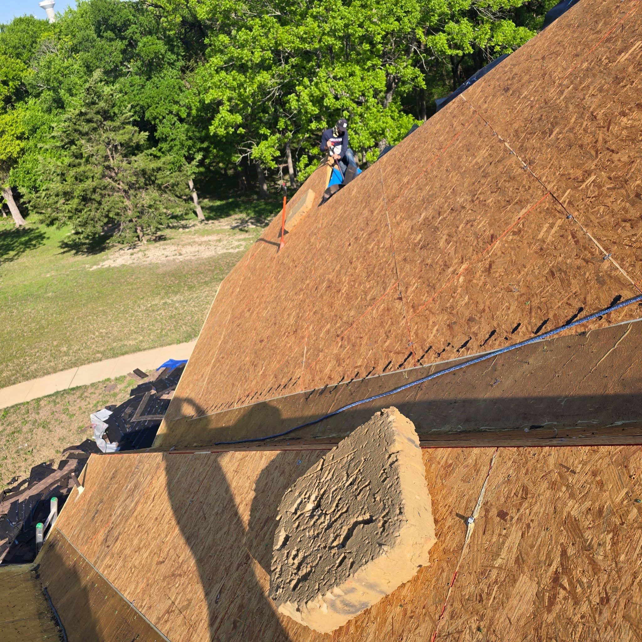 Residential Roofing Installation using CertainTeed Landmark ClimateFlex Shingles by Harvey Roofing & Construction