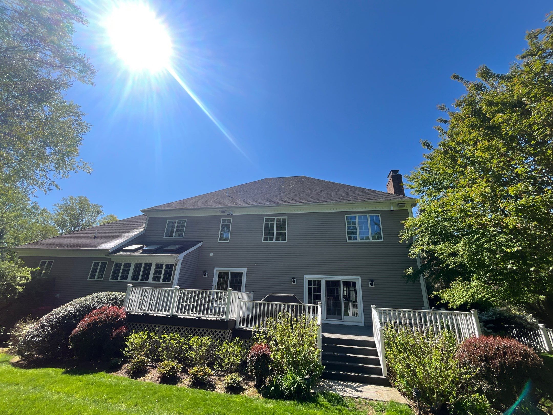 DiGiorgi installs asphalt shingled roof in beautiful Stamford hom! by DiGiorgi Roofing and Siding Inc