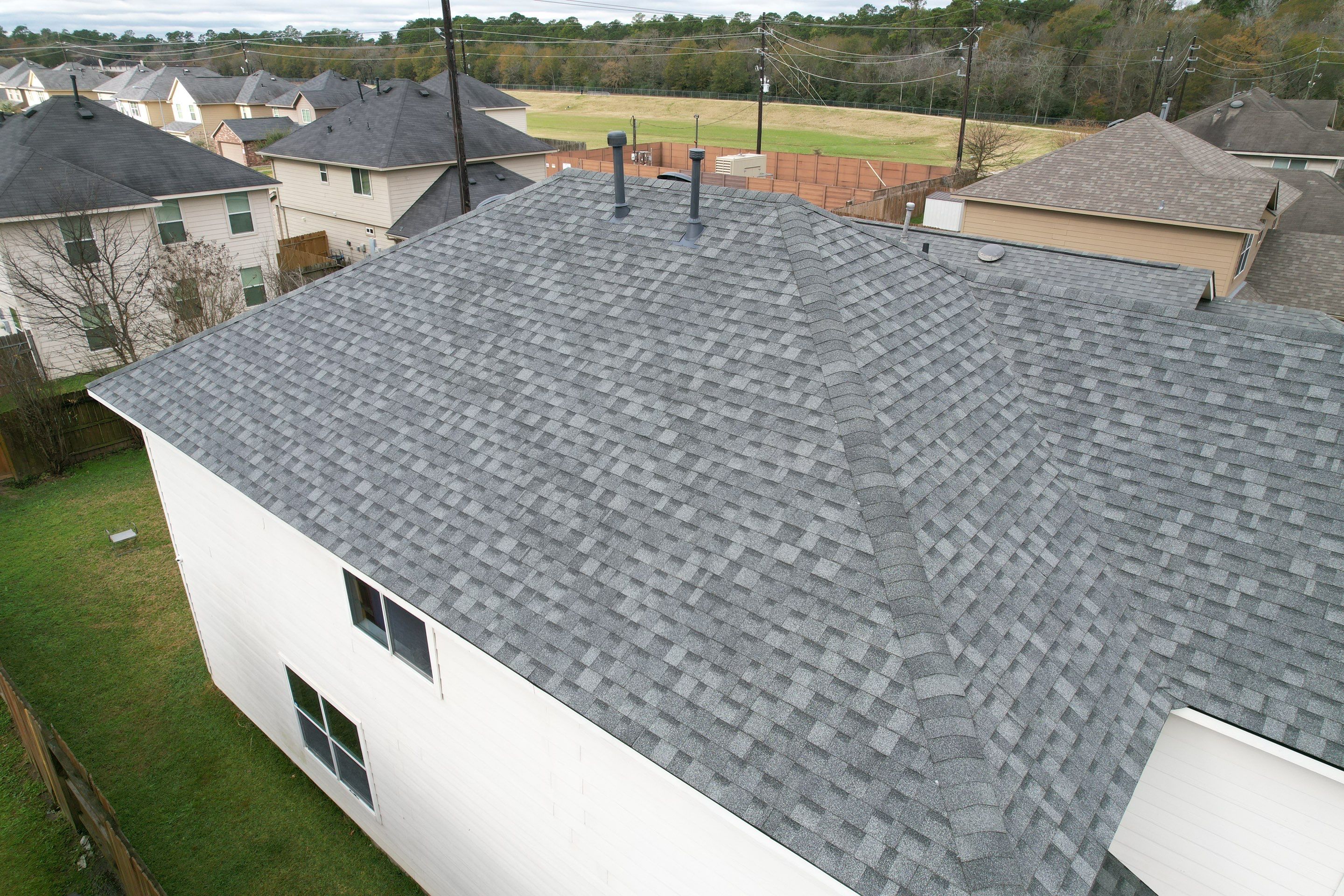 Silver Birch Shingles by Reimagine Roofing