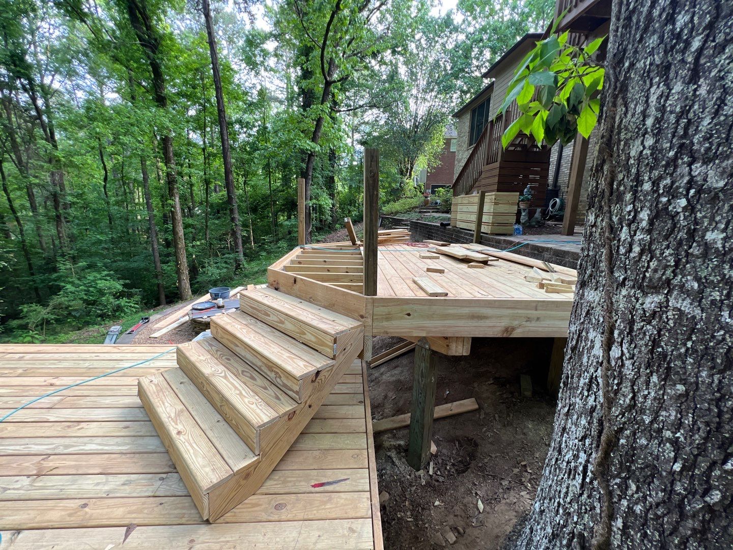 Riverchase - Tiered Deck by Pillar and Pine