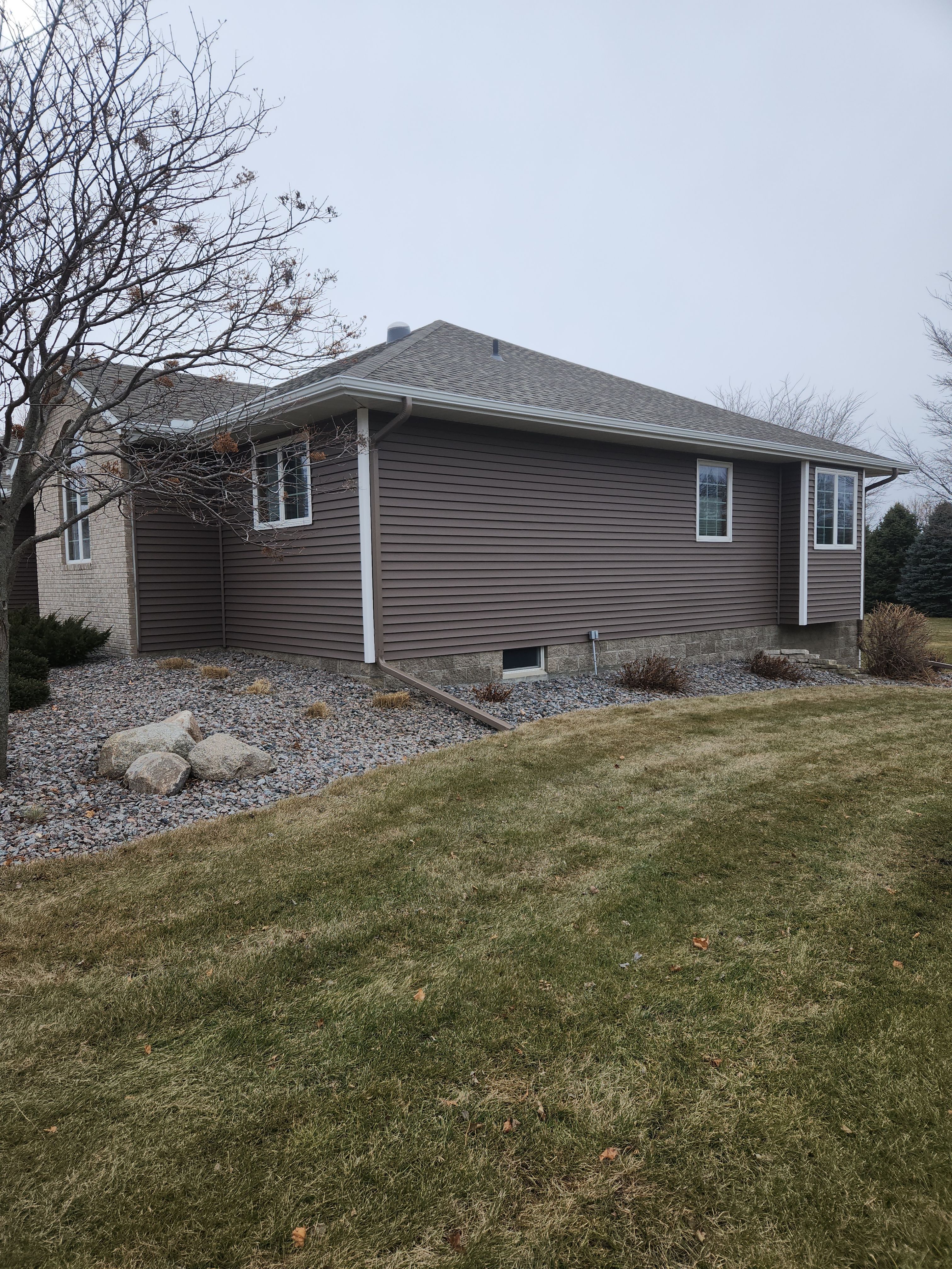 5" Gutters in Raymond by Next Level Seamless Gutters / Exteriors Inc.