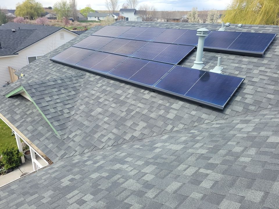 Middleton Single Level Residential Roofing Installation using Owens Corning by ID Roofing LLC